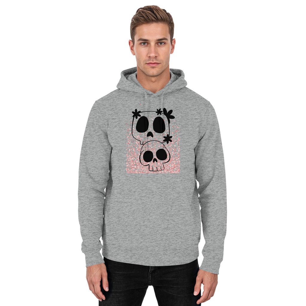 Flower Skull - Basic Unisex Hoodie