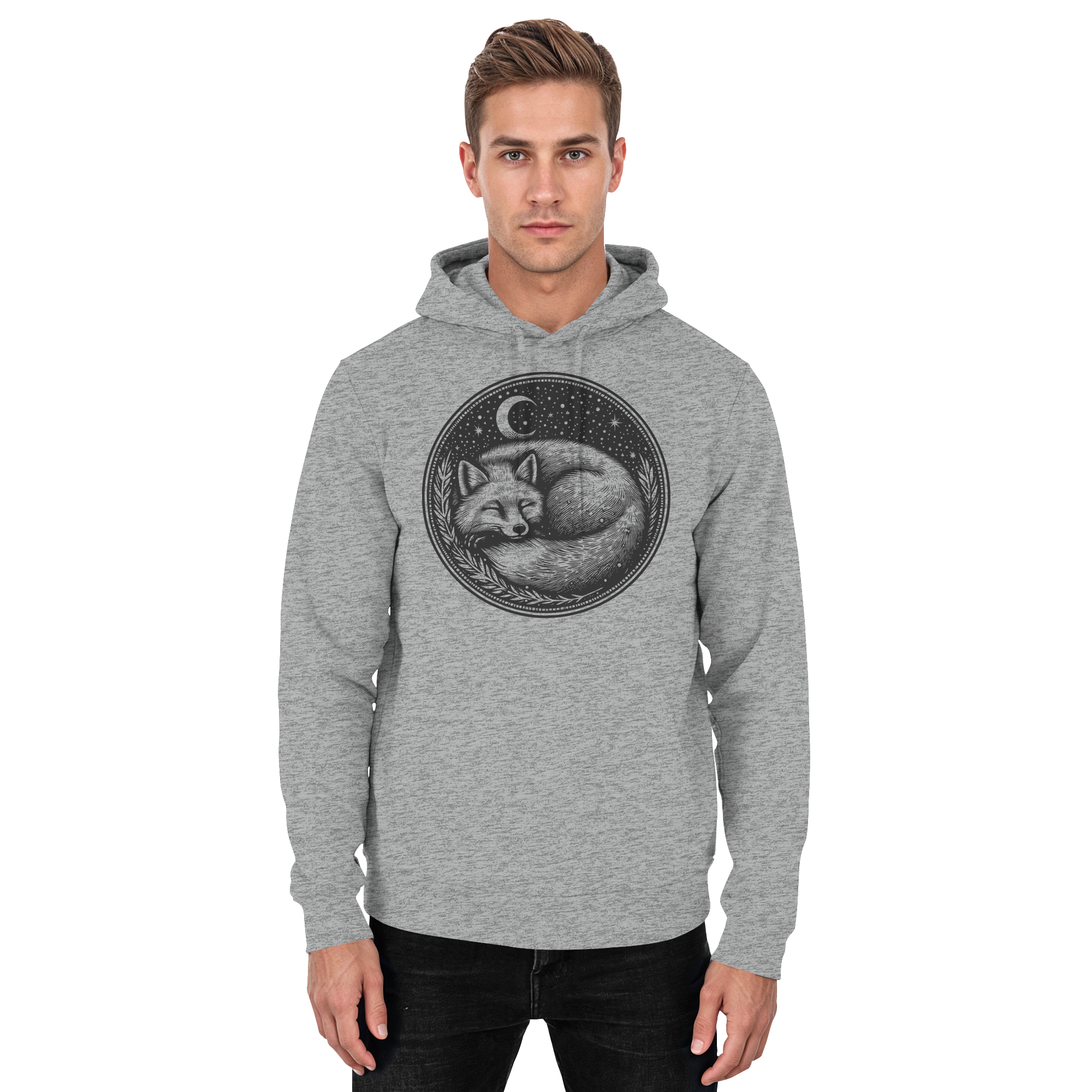 Unter dem Schutz des Mondes - Basic Unisex Hoodie