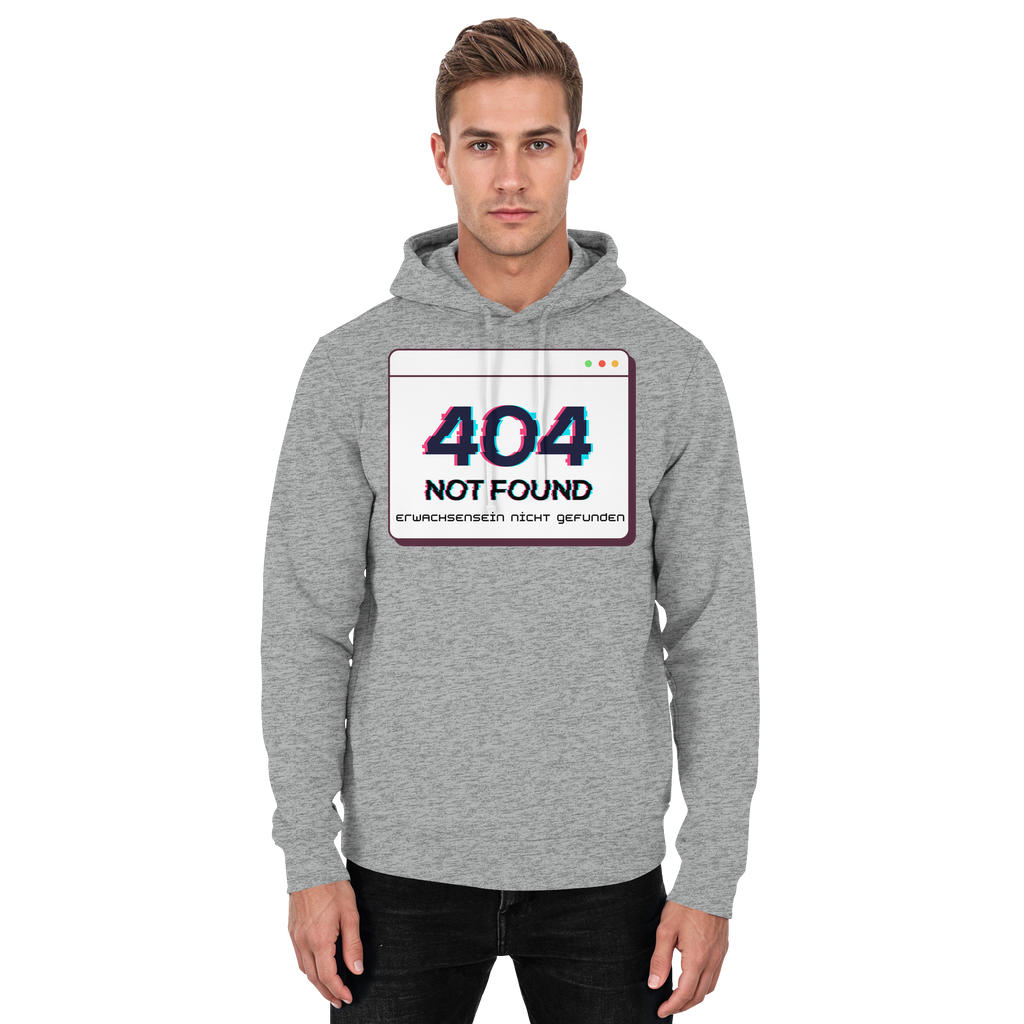 404 Not Found – Erwachsensein nicht gefunden - Basic Unisex Hoodie