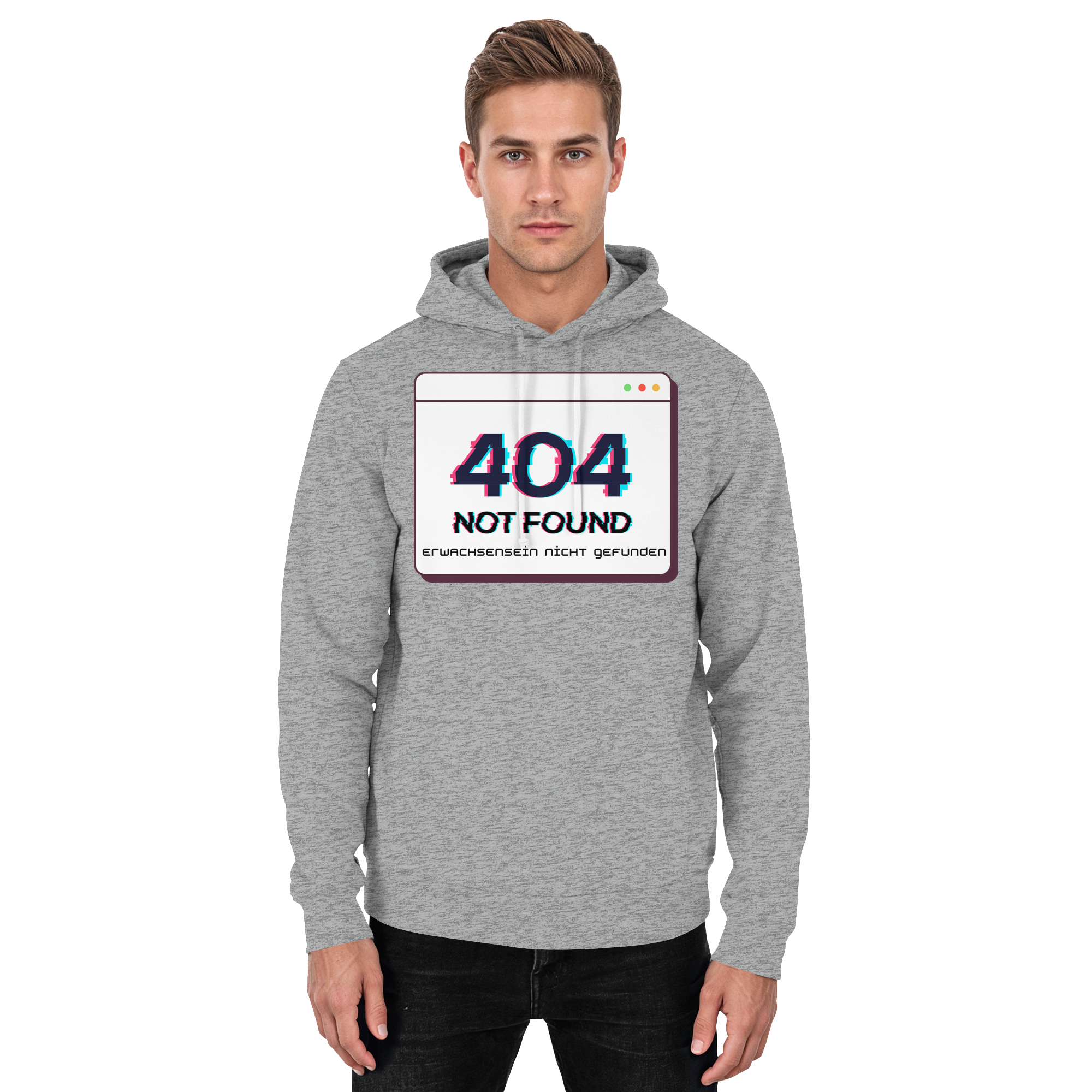 404 Not Found – Erwachsensein nicht gefunden - Basic Unisex Hoodie