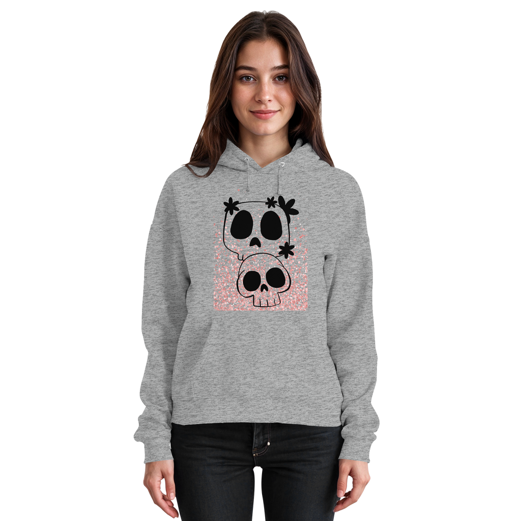 Flower Skull - Basic Unisex Hoodie