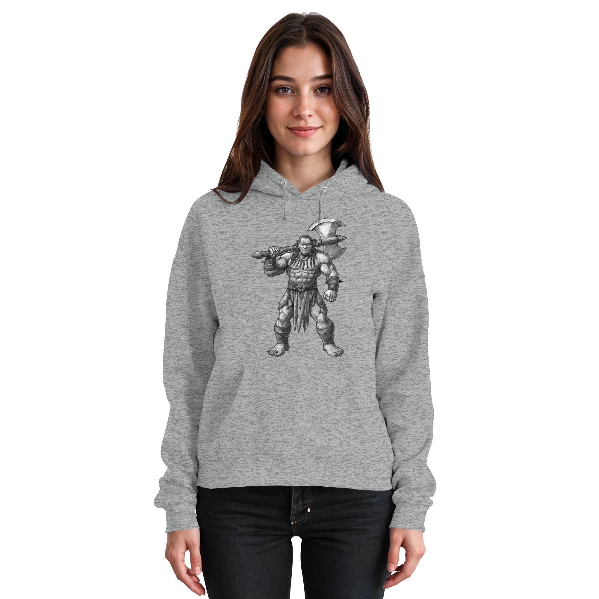 Barbarian's Resolve - Basic Unisex Hoodie