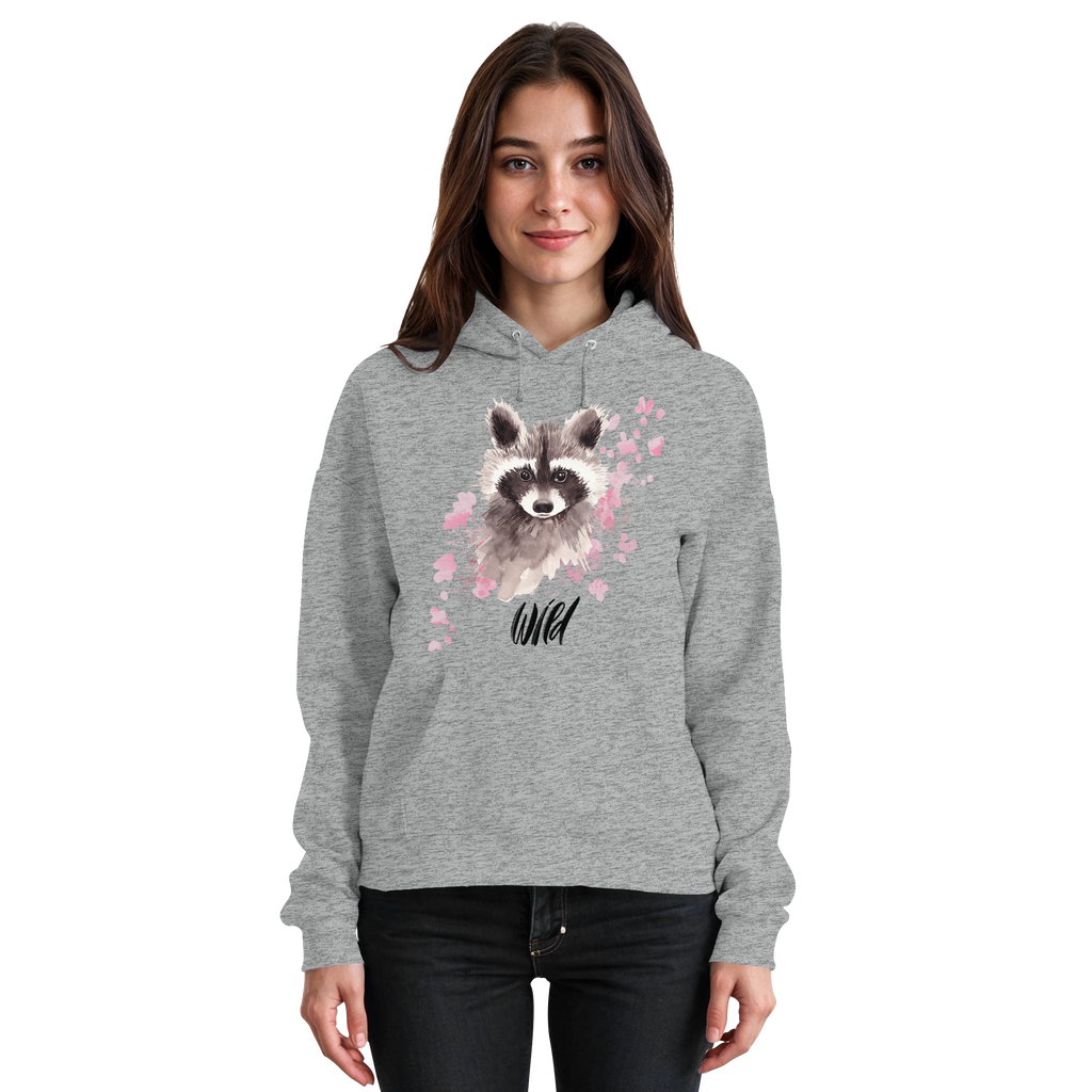 Aquarell Waschbär - Basic Unisex Hoodie