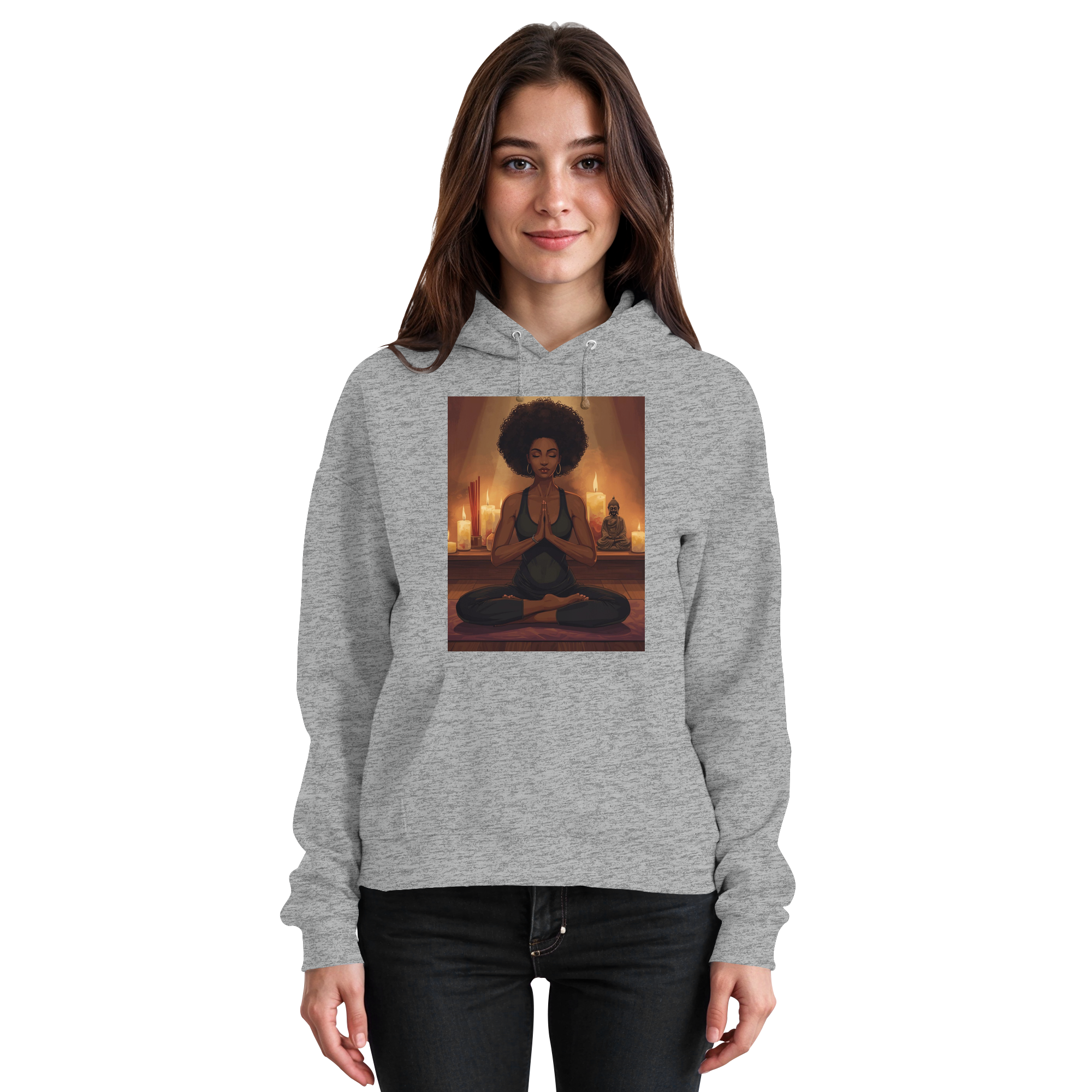 Yoga & Serenity - Basic Unisex Hoodie