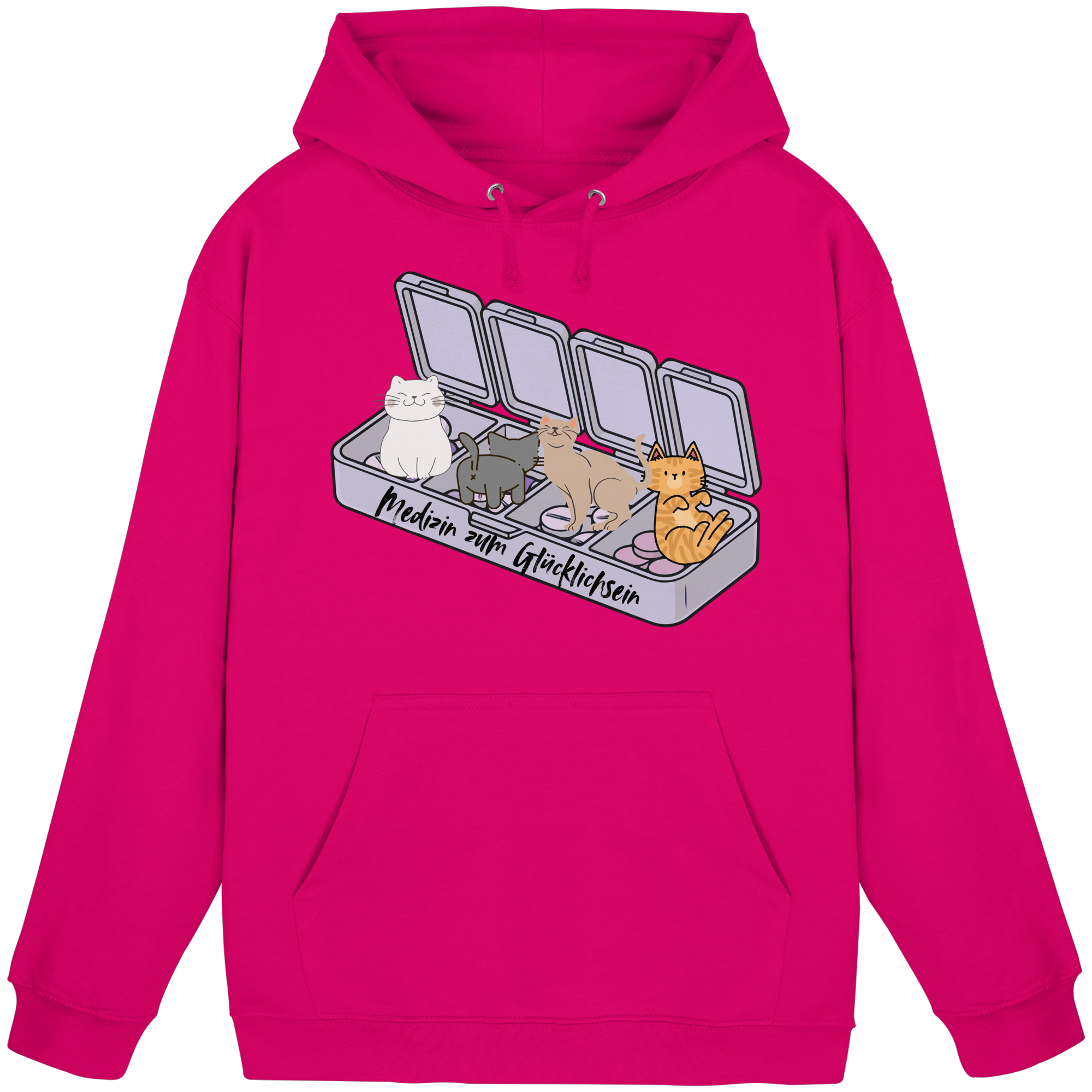 Medizin zum Glücklichsein - Basic Unisex Hoodie