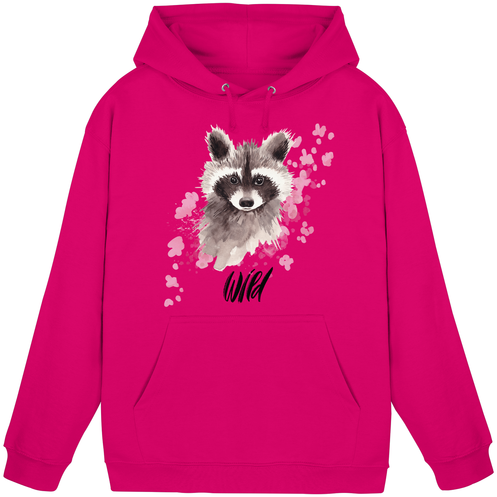 Aquarell Waschbär - Basic Unisex Hoodie