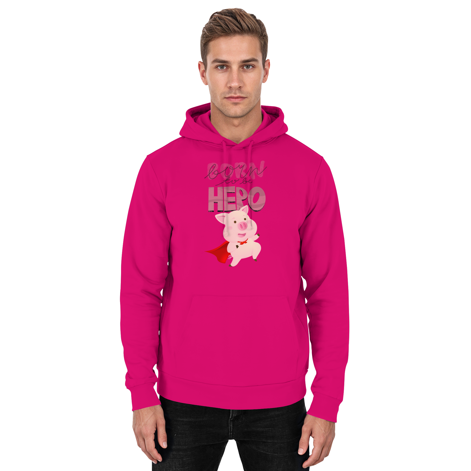 Born to be Hero - Basic Unisex Hoodie