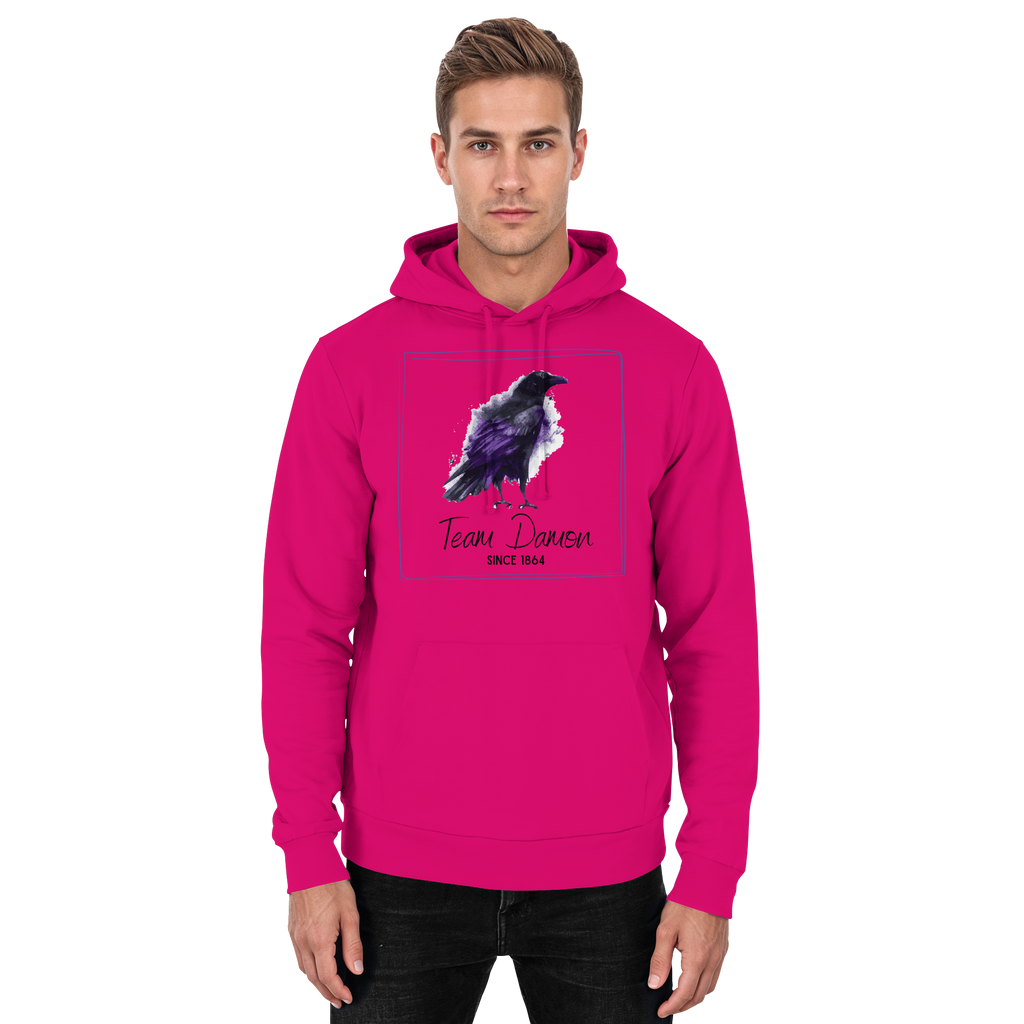 Schwarze Federn, dunkle Geheimnisse - Basic Unisex Hoodie
