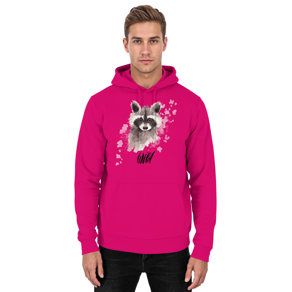 Aquarell Waschbär - Basic Unisex Hoodie