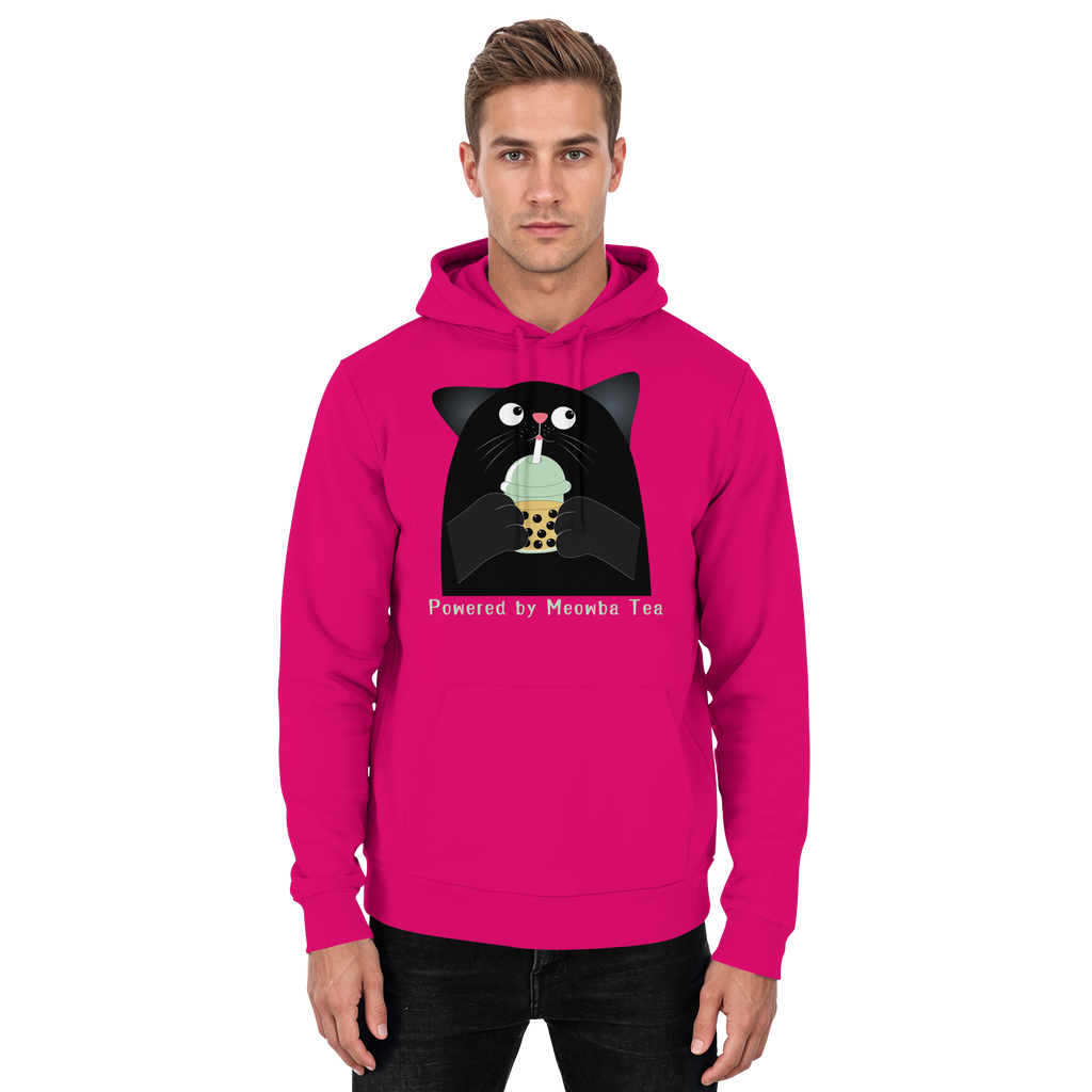 Powered by Meowba Tea - Basic Unisex Hoodie