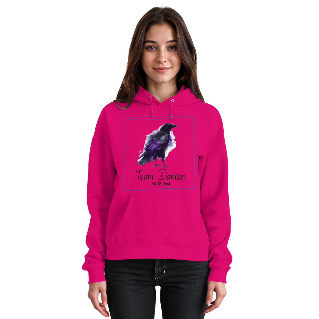 Schwarze Federn, dunkle Geheimnisse - Basic Unisex Hoodie