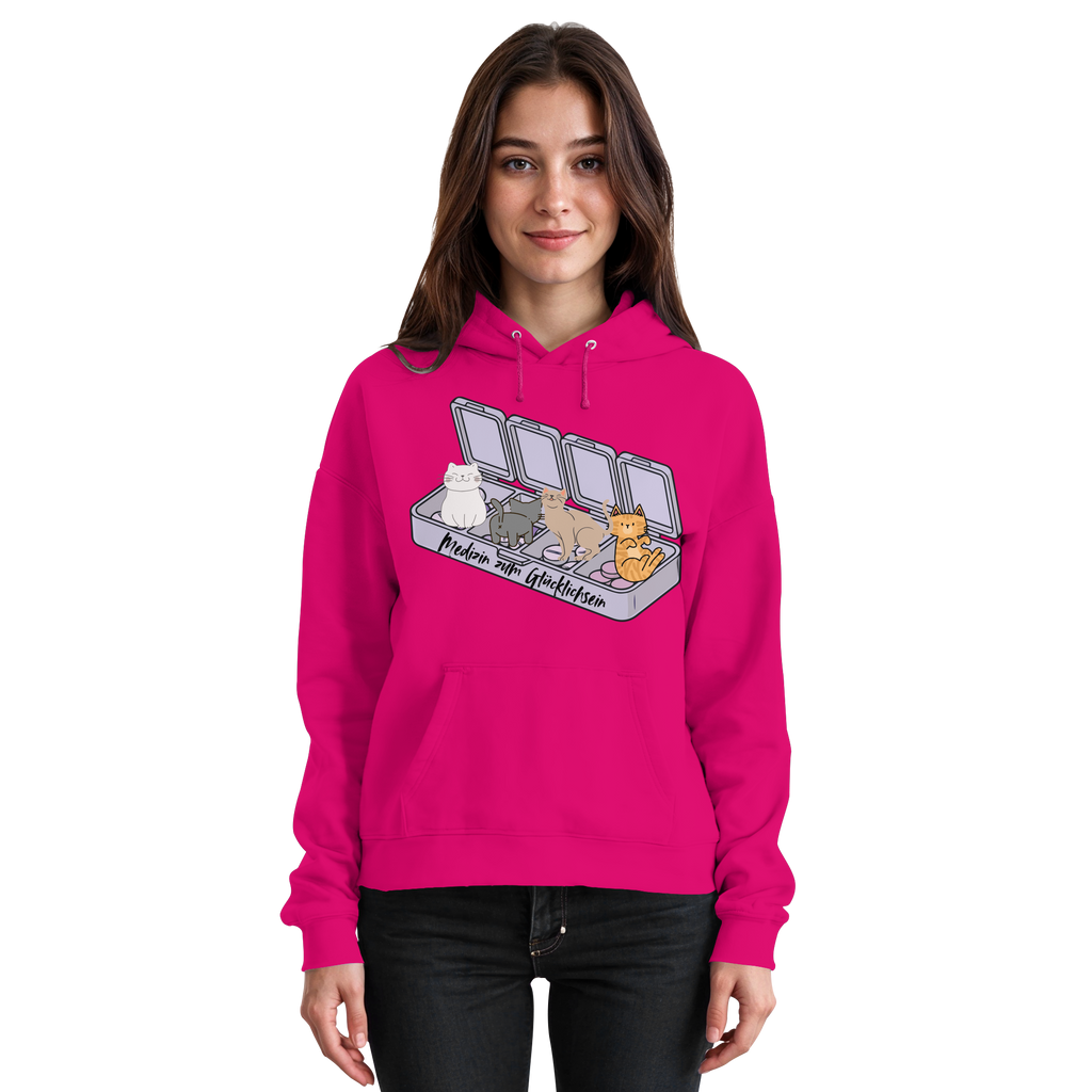 Medizin zum Glücklichsein - Basic Unisex Hoodie