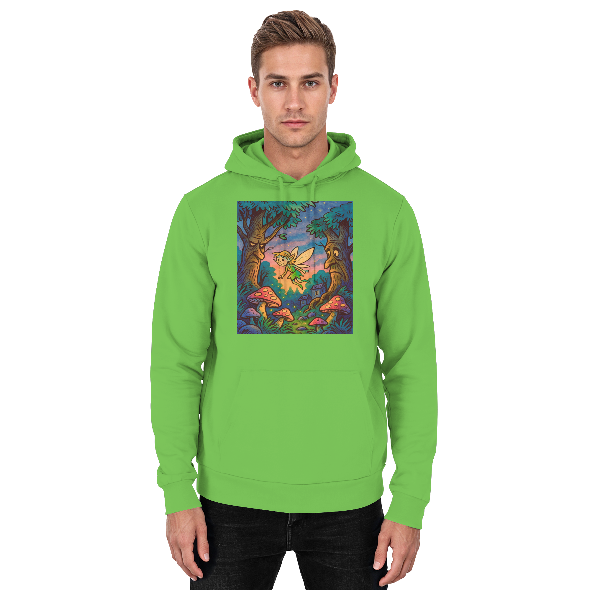 Magischer Elfenwald - Basic Unisex Hoodie