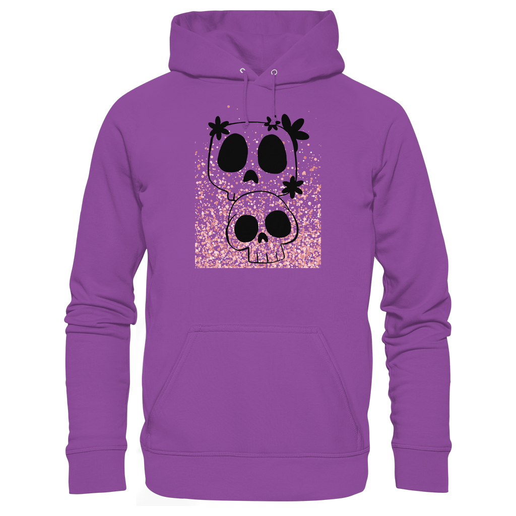Flower Skull - Basic Unisex Hoodie