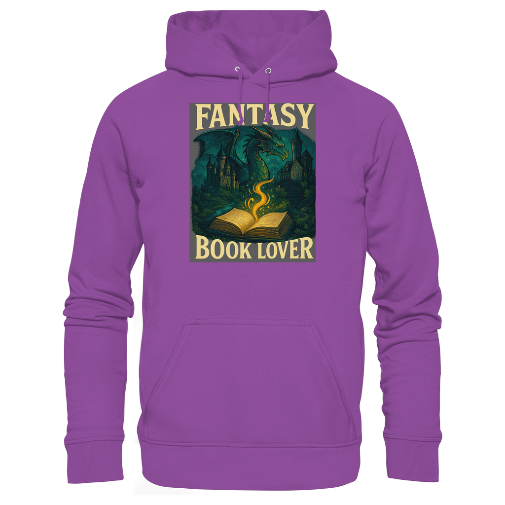 Fantasy Book Lover - Basic Unisex Hoodie
