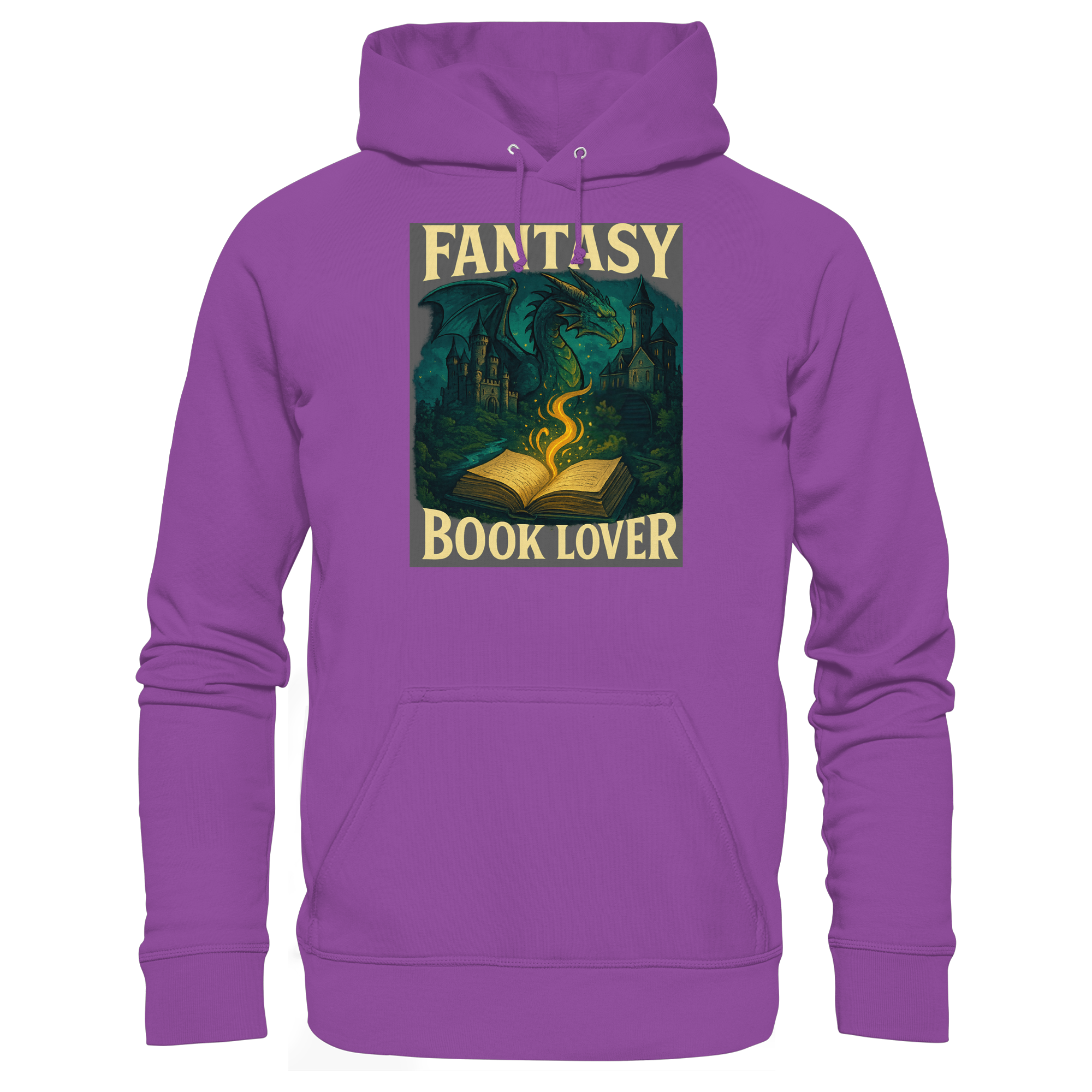 Fantasy Book Lover - Basic Unisex Hoodie