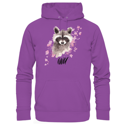 Aquarell Waschbär - Basic Unisex Hoodie