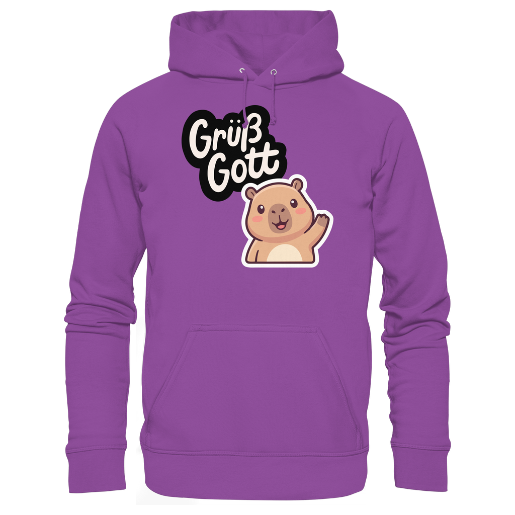 Grüß Gott Capybara | - Basic Unisex Hoodie