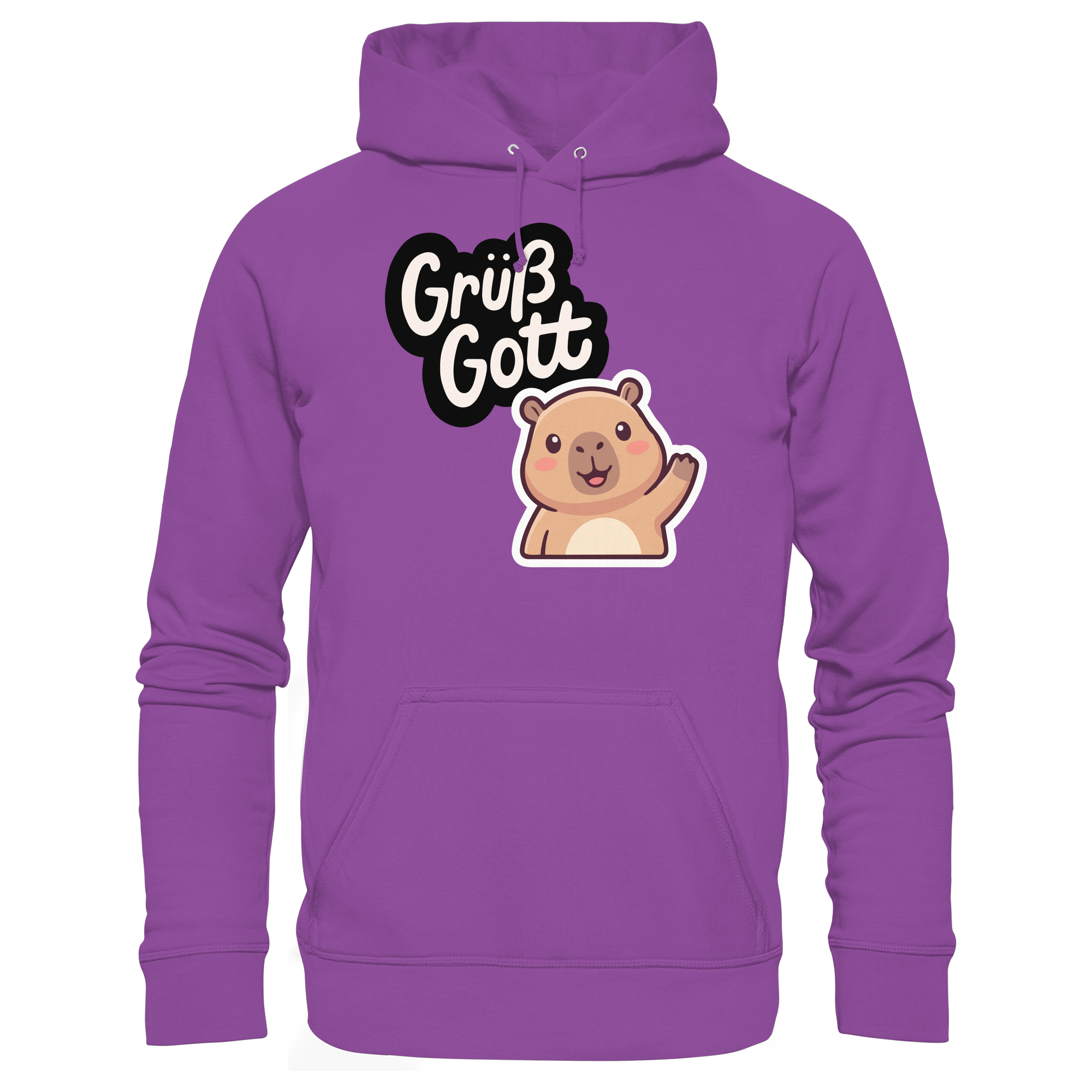 Grüß Gott Capybara | - Basic Unisex Hoodie