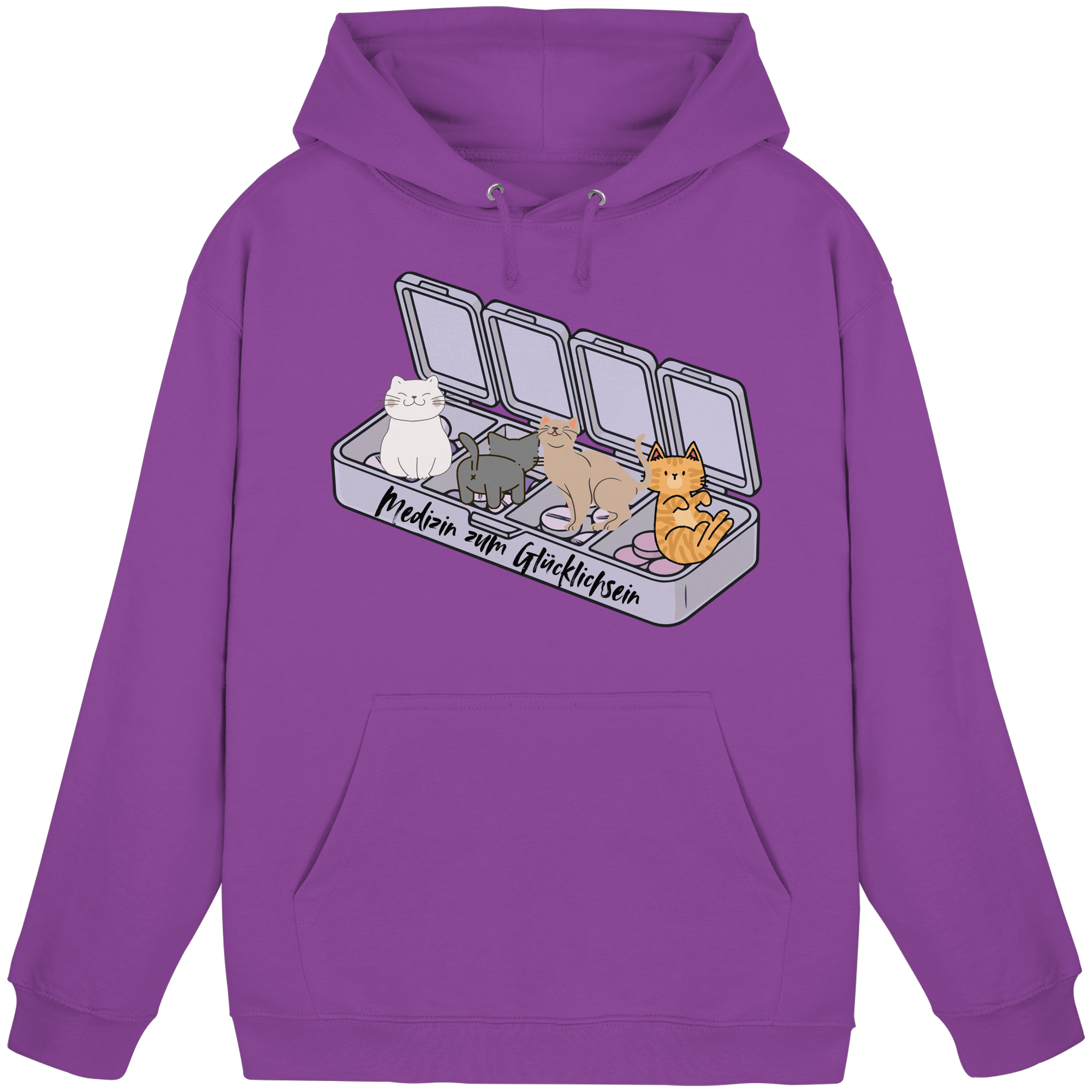 Medizin zum Glücklichsein - Basic Unisex Hoodie