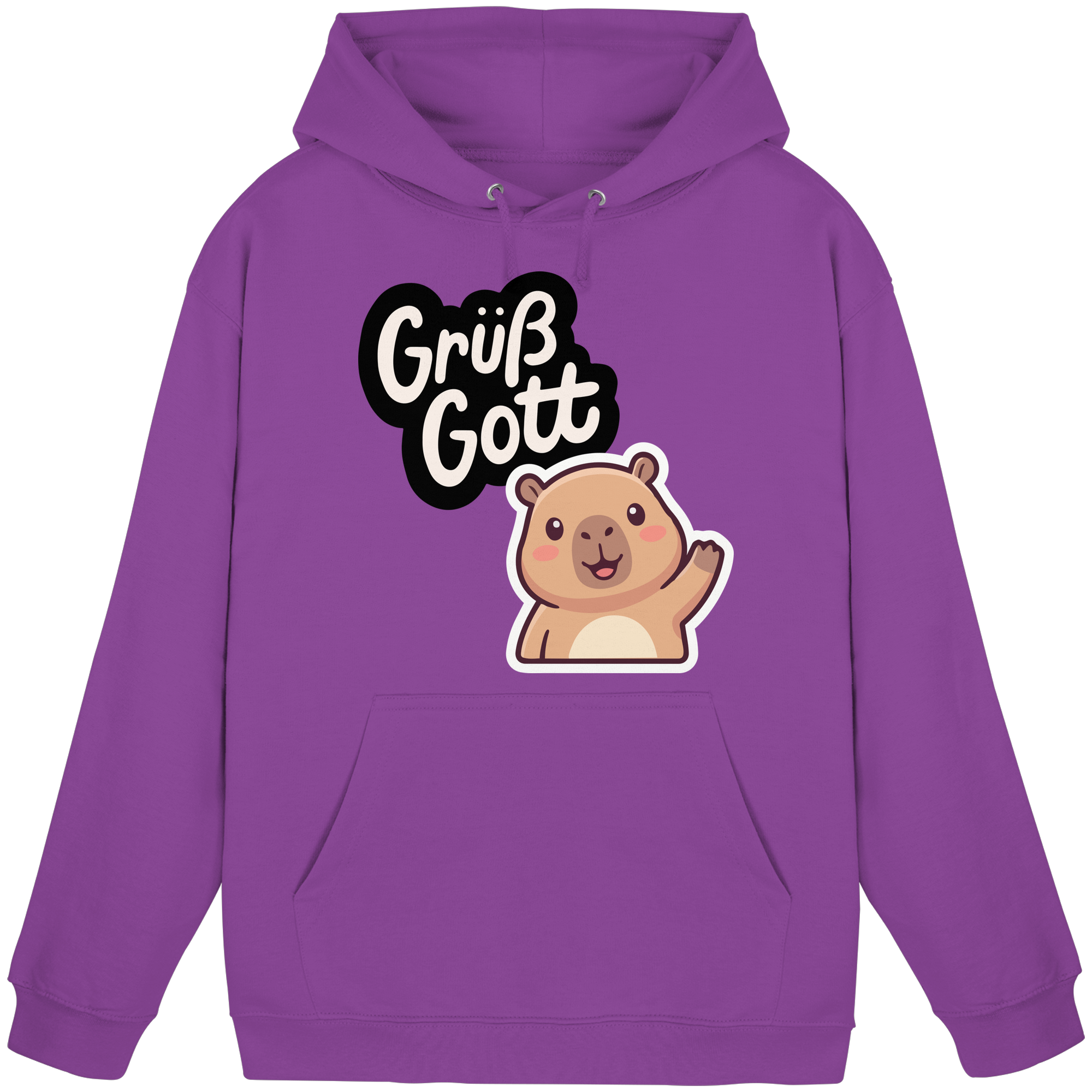 Grüß Gott Capybara | - Basic Unisex Hoodie