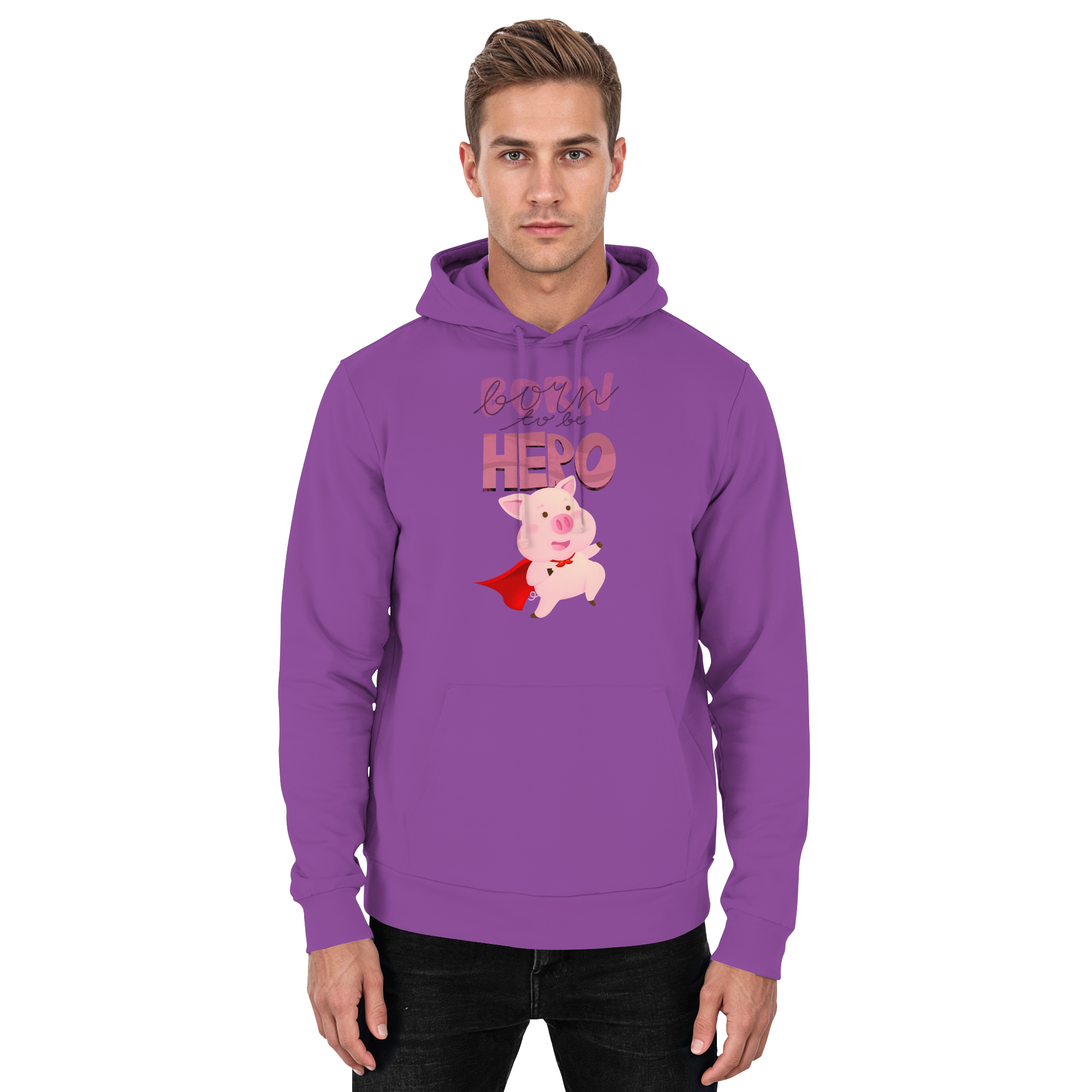 Born to be Hero - Basic Unisex Hoodie