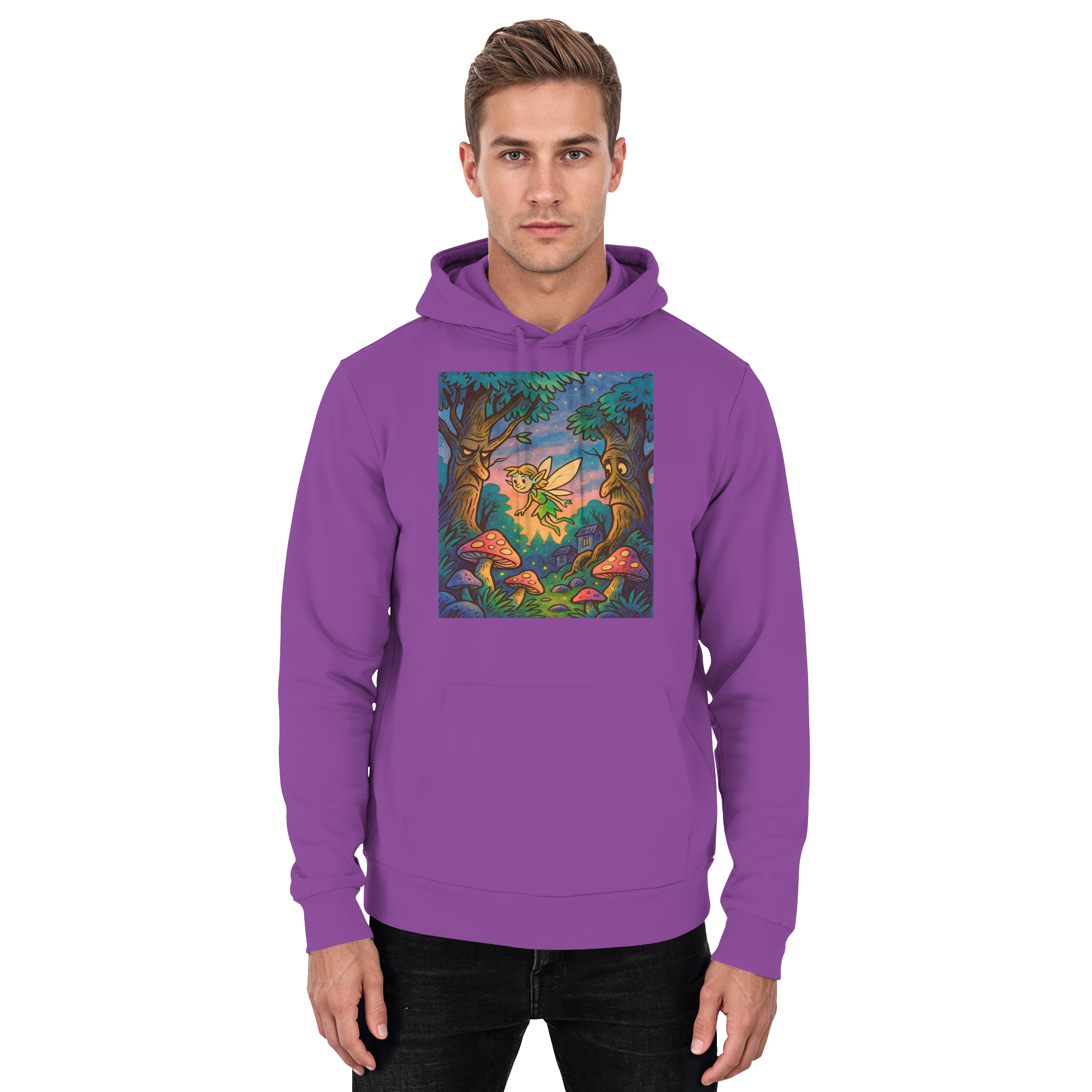 Magischer Elfenwald - Basic Unisex Hoodie