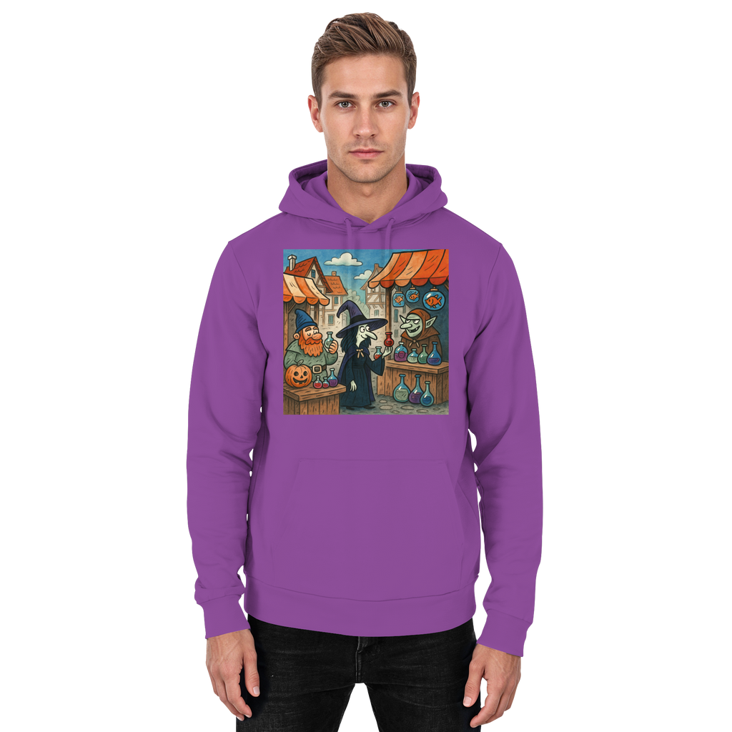 Niedlicher Hexenmarkt - Basic Unisex Hoodie