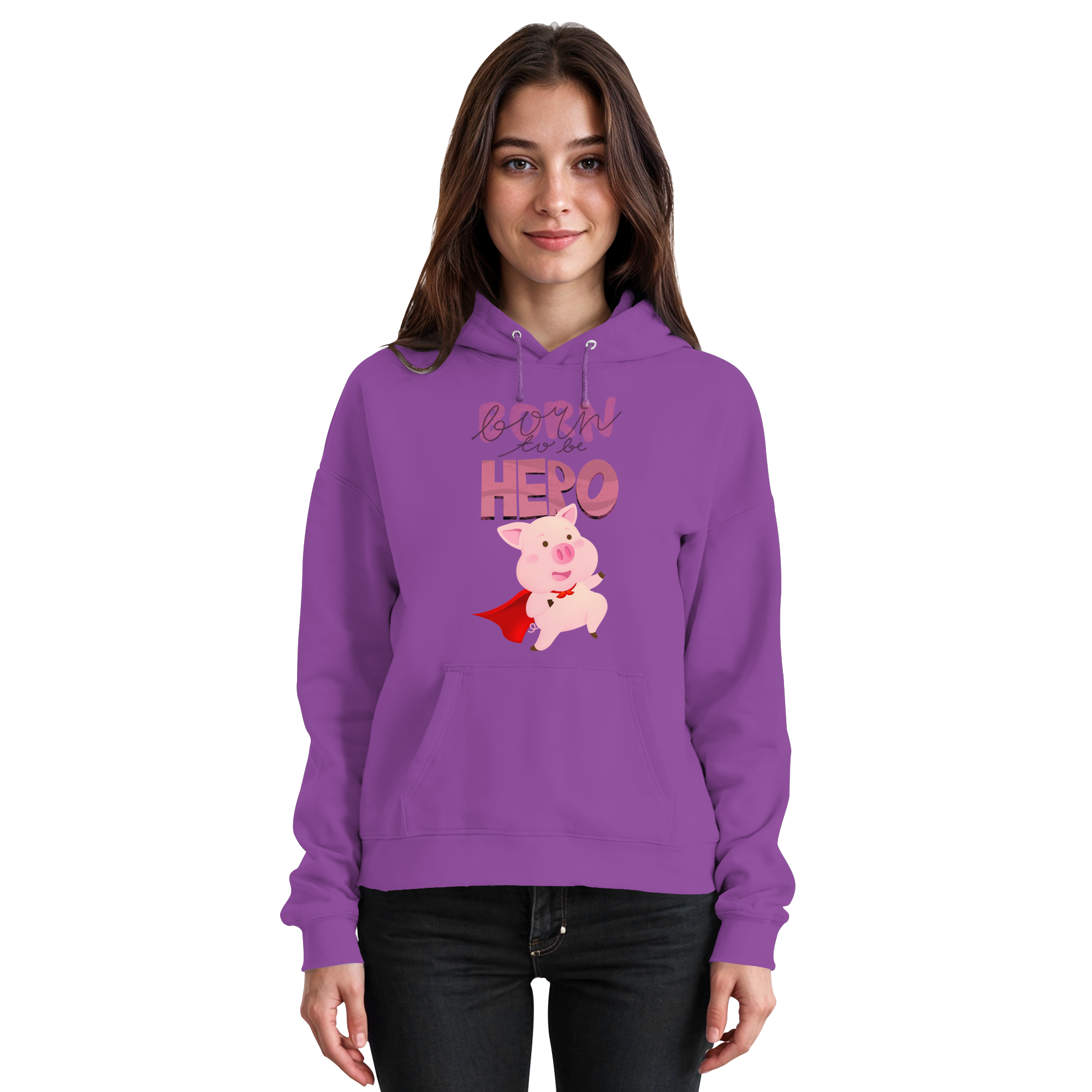 Born to be Hero - Basic Unisex Hoodie