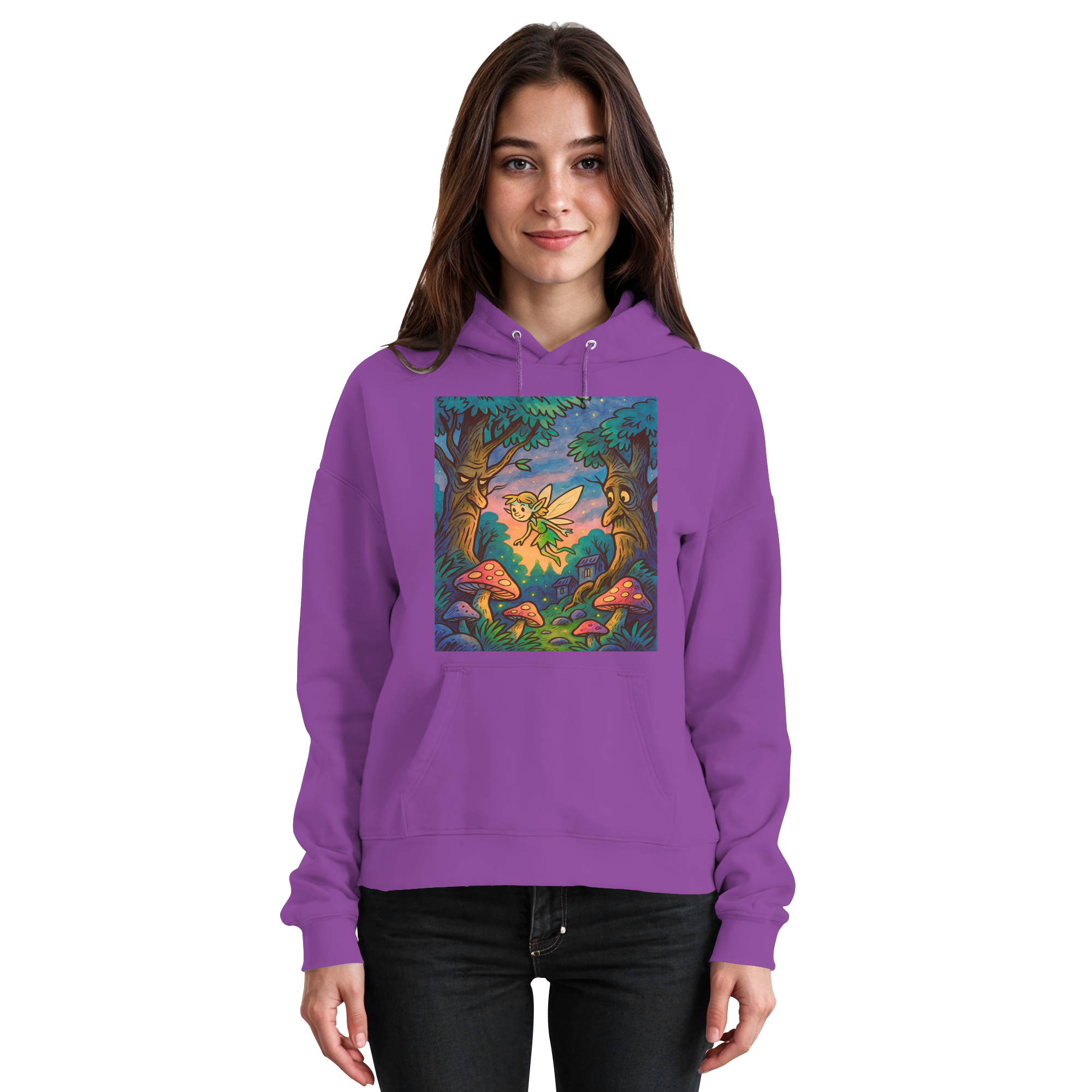 Magischer Elfenwald - Basic Unisex Hoodie