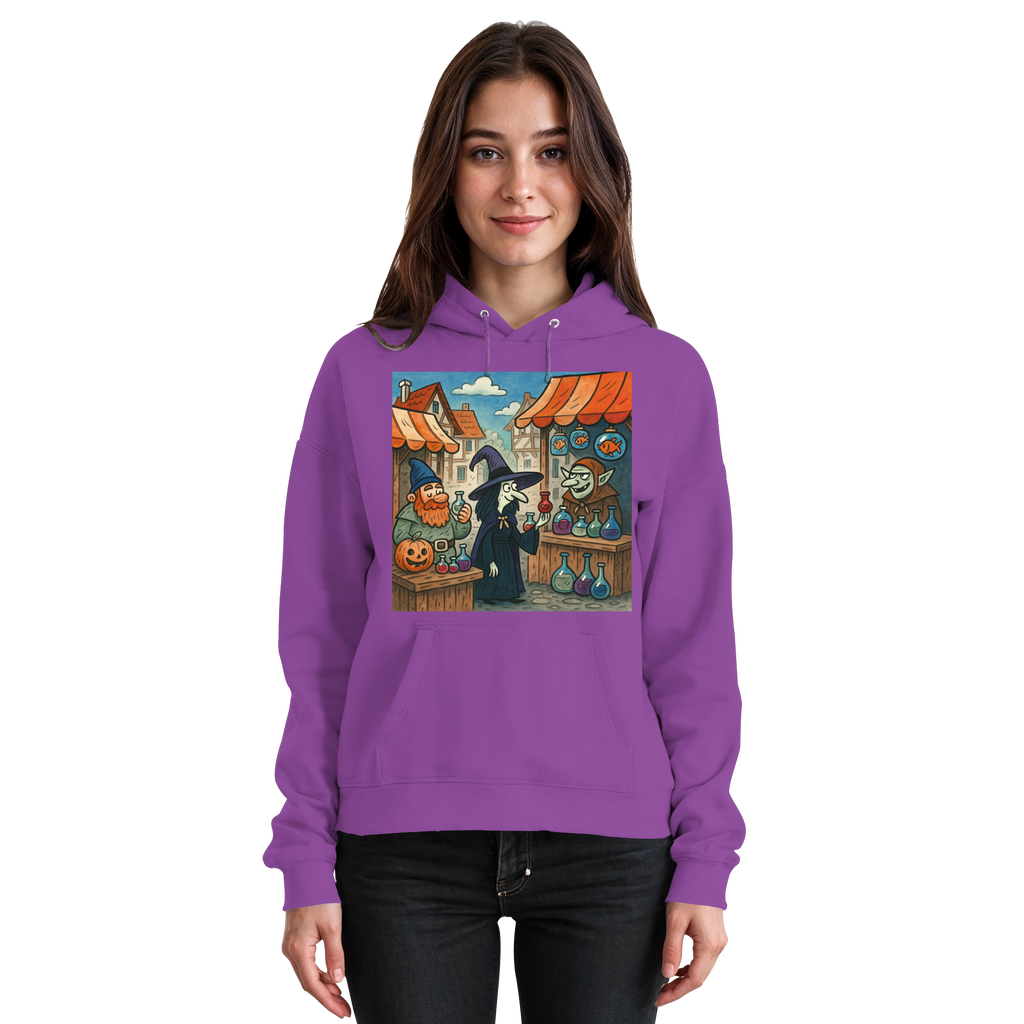 Niedlicher Hexenmarkt - Basic Unisex Hoodie