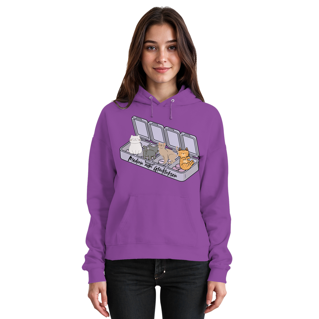 Medizin zum Glücklichsein - Basic Unisex Hoodie