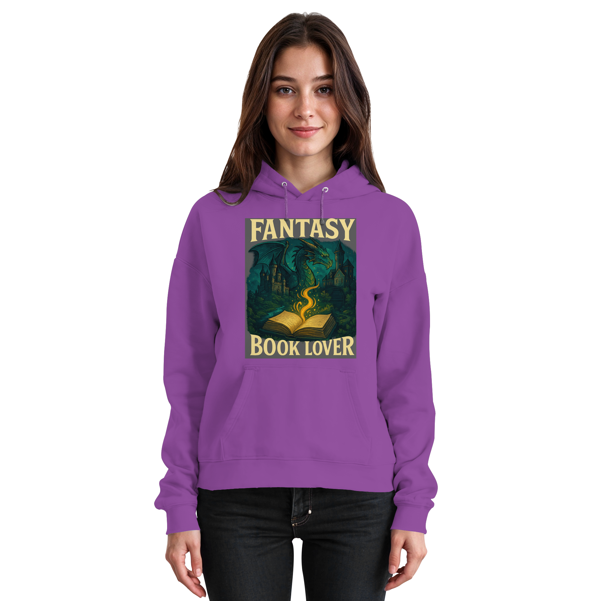 Fantasy Book Lover - Basic Unisex Hoodie