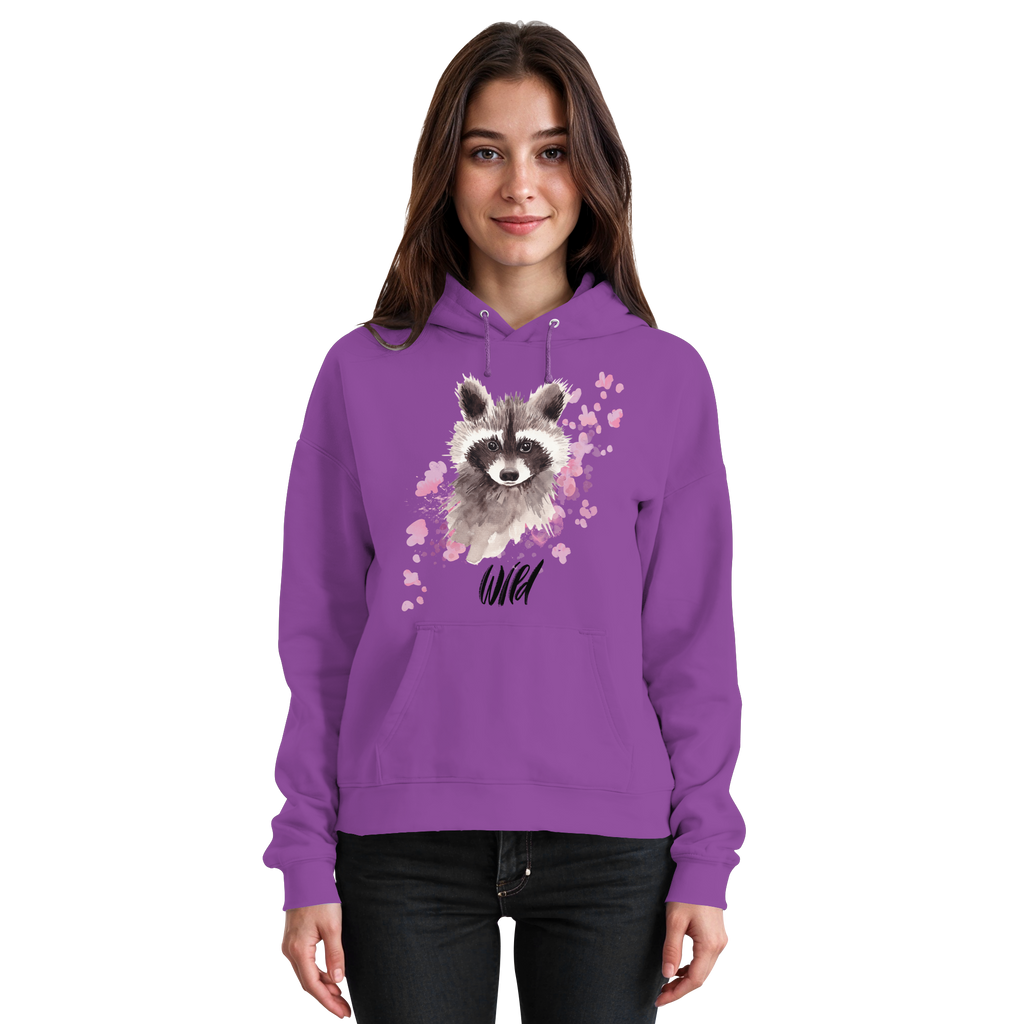Aquarell Waschbär - Basic Unisex Hoodie