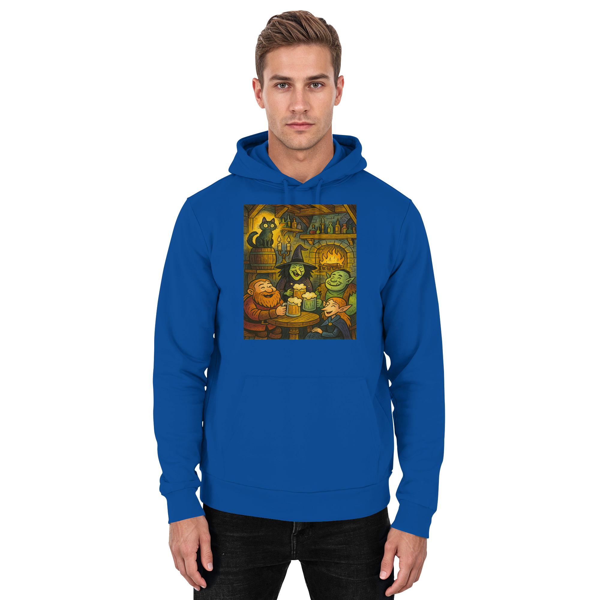 Ein Platz am Kamin - Basic Unisex Hoodie