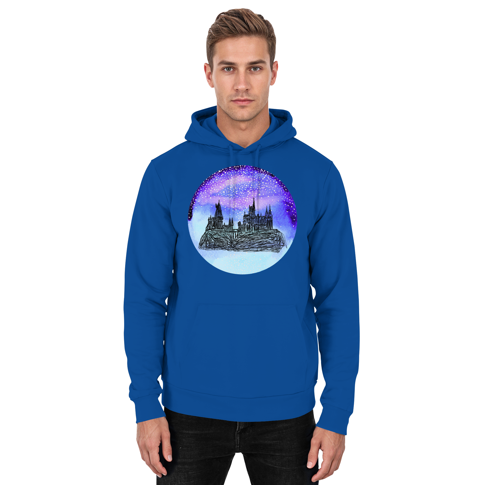 Winter in der Schule für Magie-Begabte - Basic Unisex Hoodie