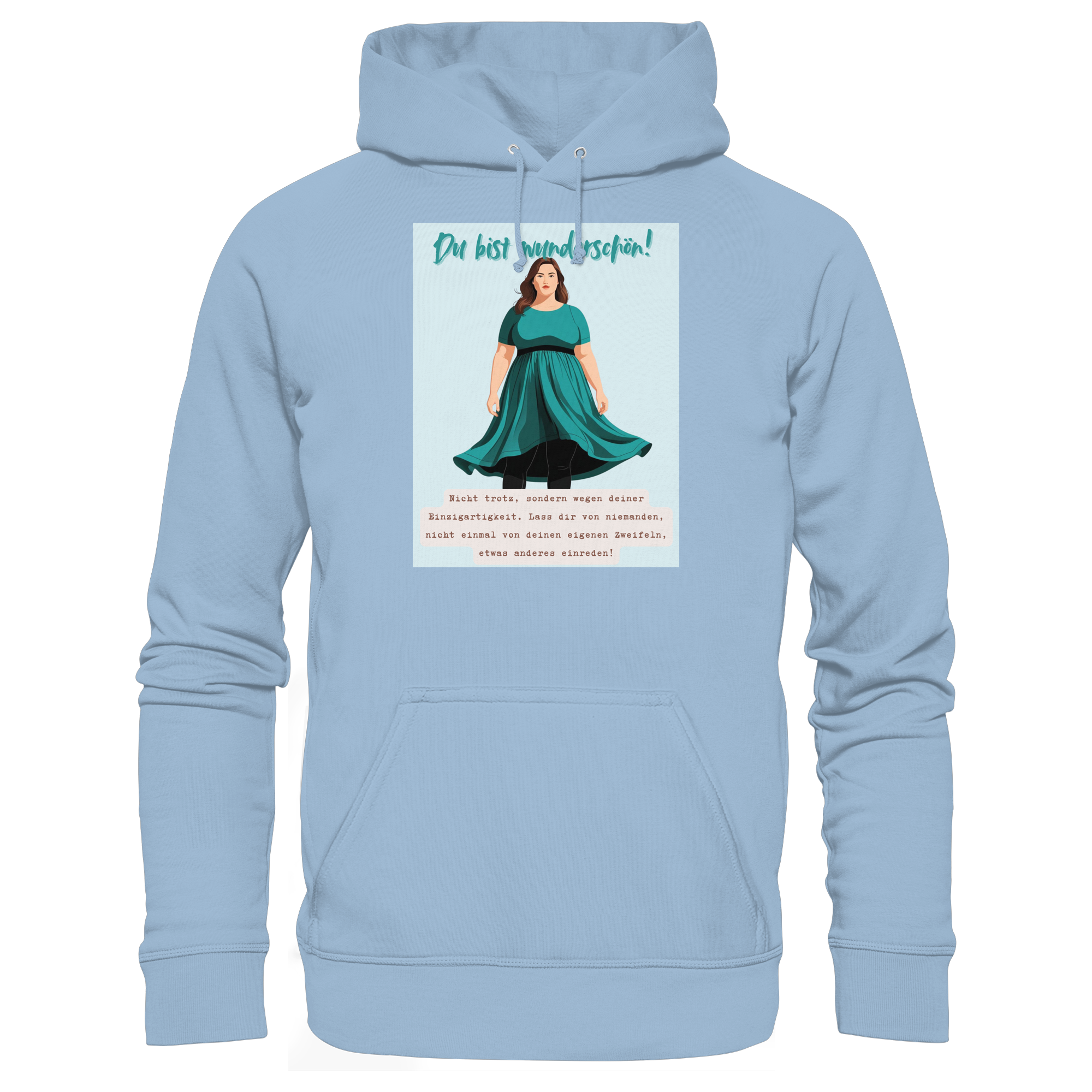 Du bist wunderschön! - Basic Unisex Hoodie
