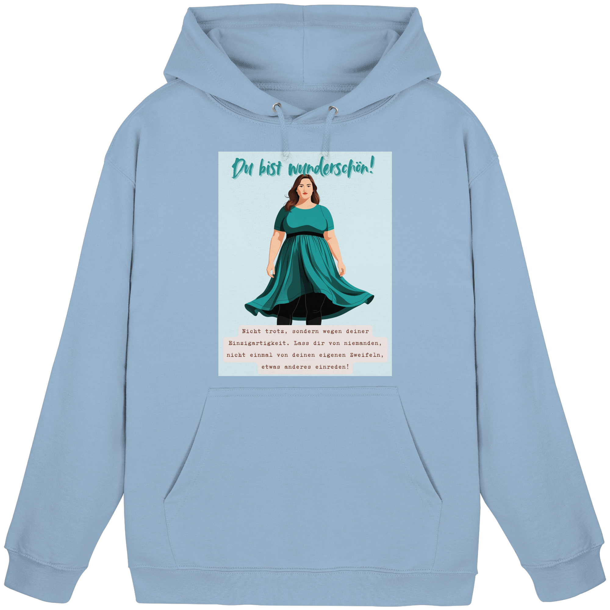 Du bist wunderschön! - Basic Unisex Hoodie