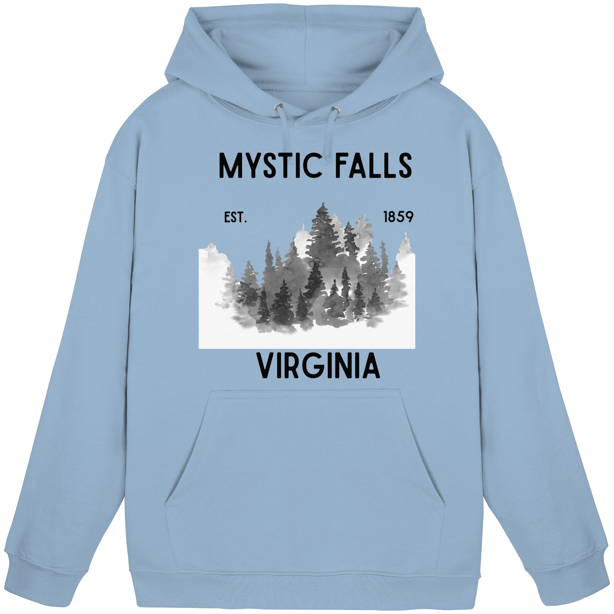 Ein ganz normaler Abend in Mystic Falls - Basic Unisex Hoodie