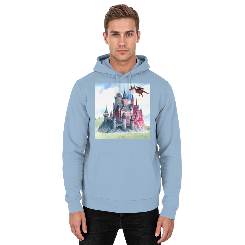 Das Schloss der Drachen - Basic Unisex Hoodie
