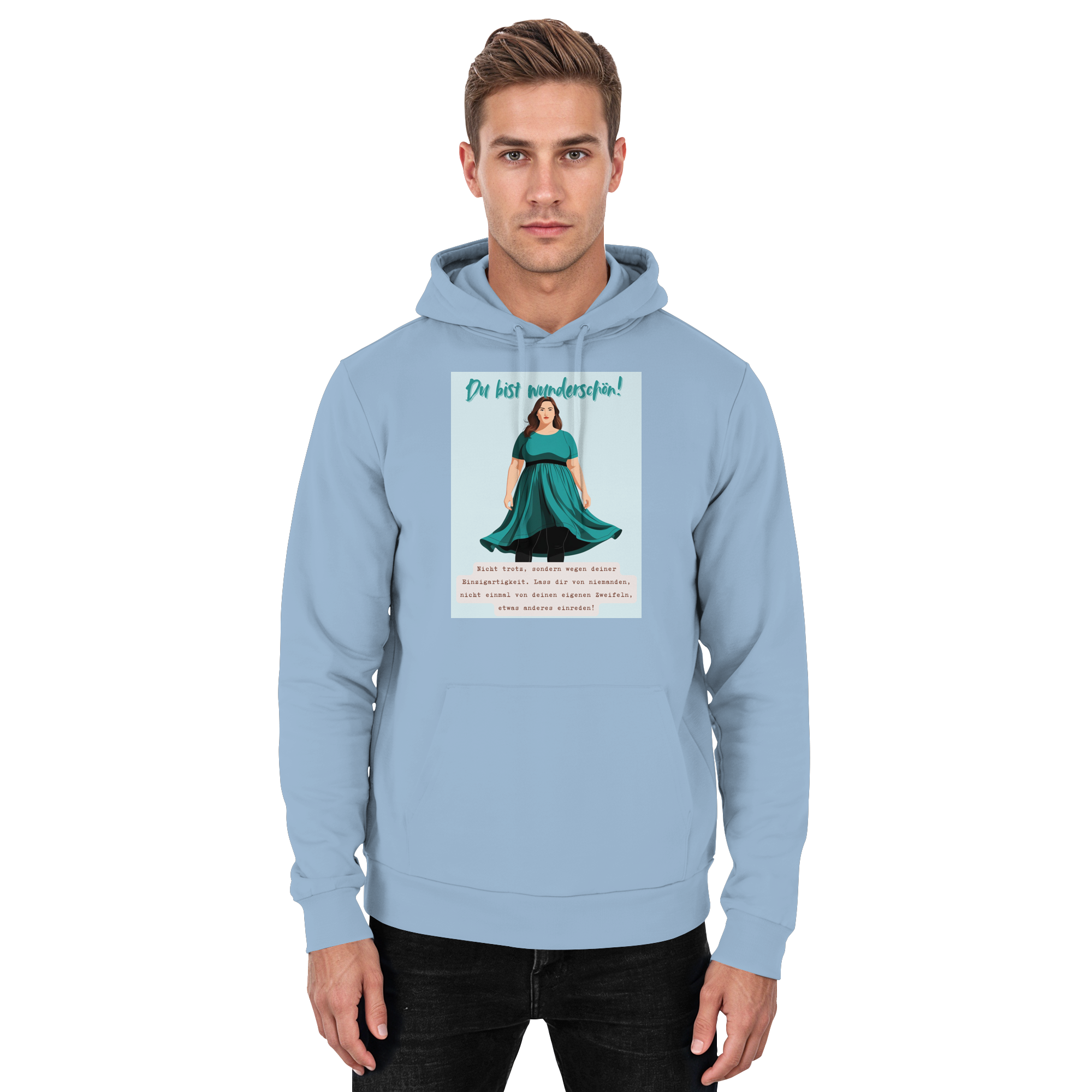 Du bist wunderschön! - Basic Unisex Hoodie
