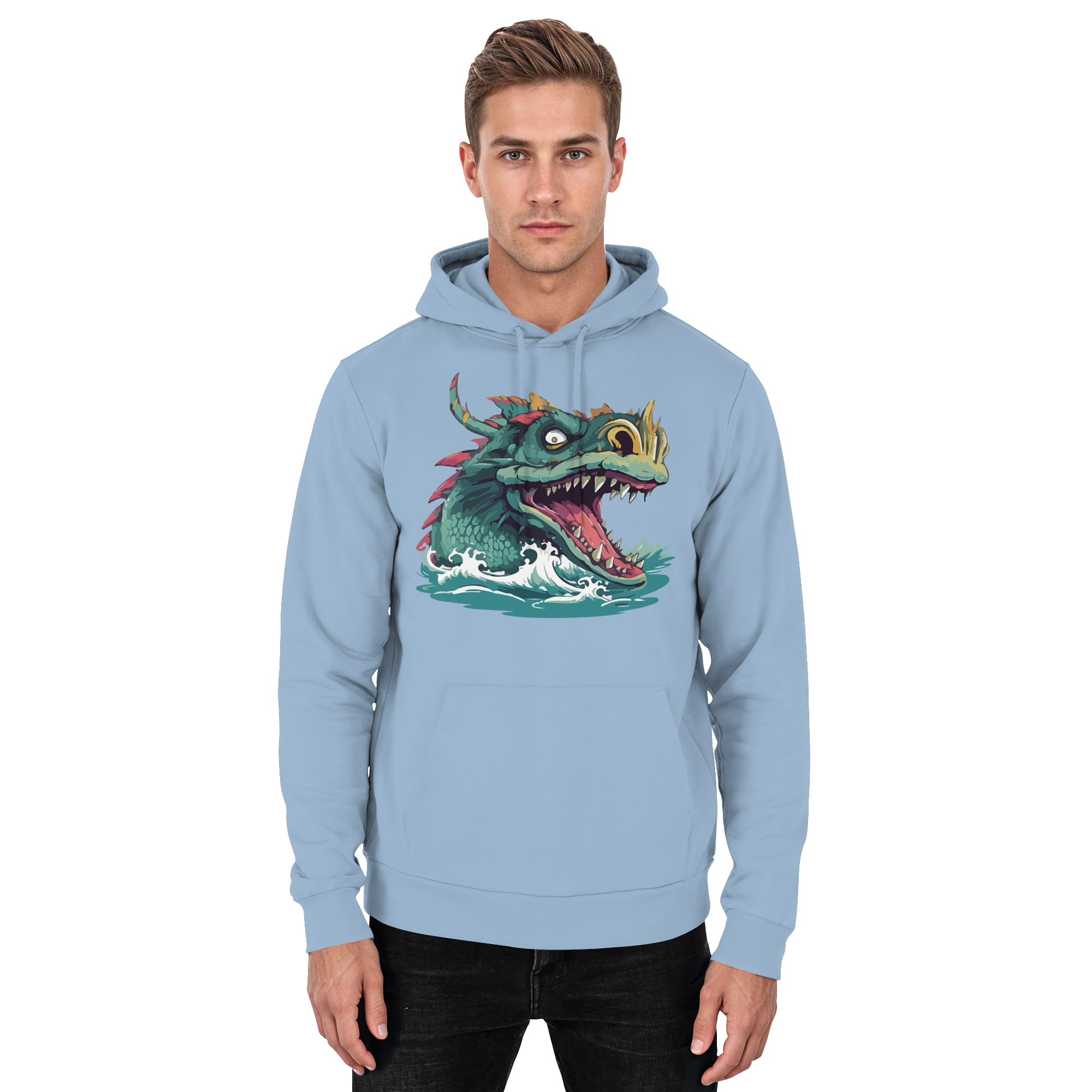 Beware of the Lake Monster - Basic Unisex Hoodie