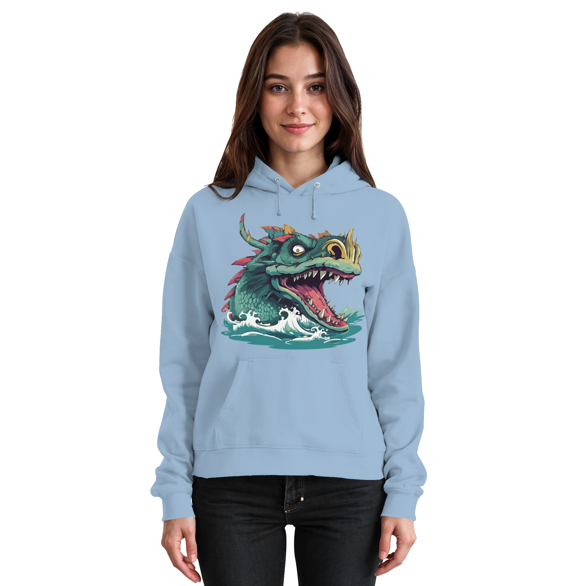 Beware of the Lake Monster - Basic Unisex Hoodie