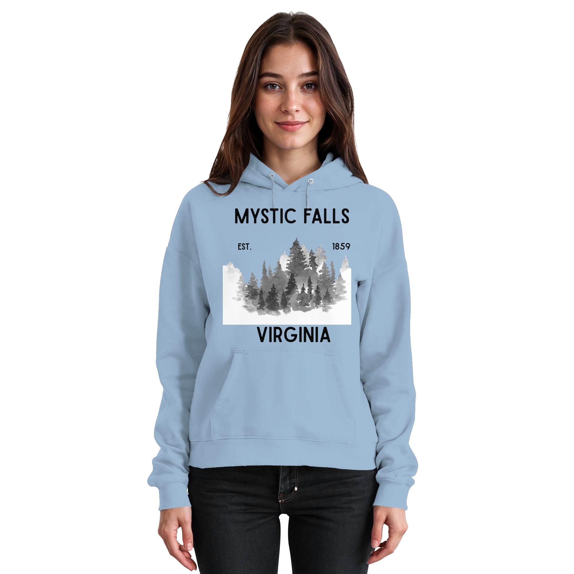 Ein ganz normaler Abend in Mystic Falls - Basic Unisex Hoodie