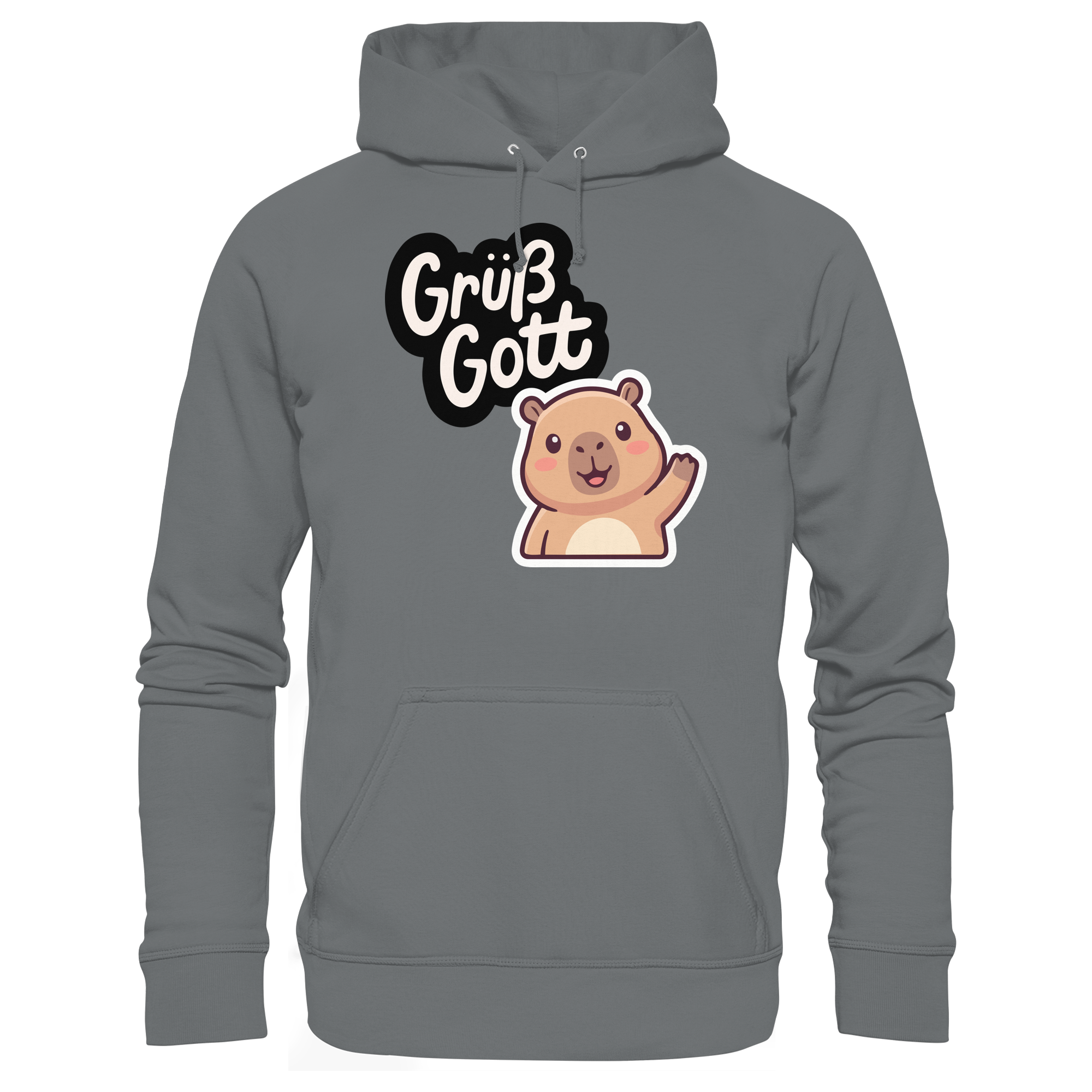 Grüß Gott Capybara | - Basic Unisex Hoodie