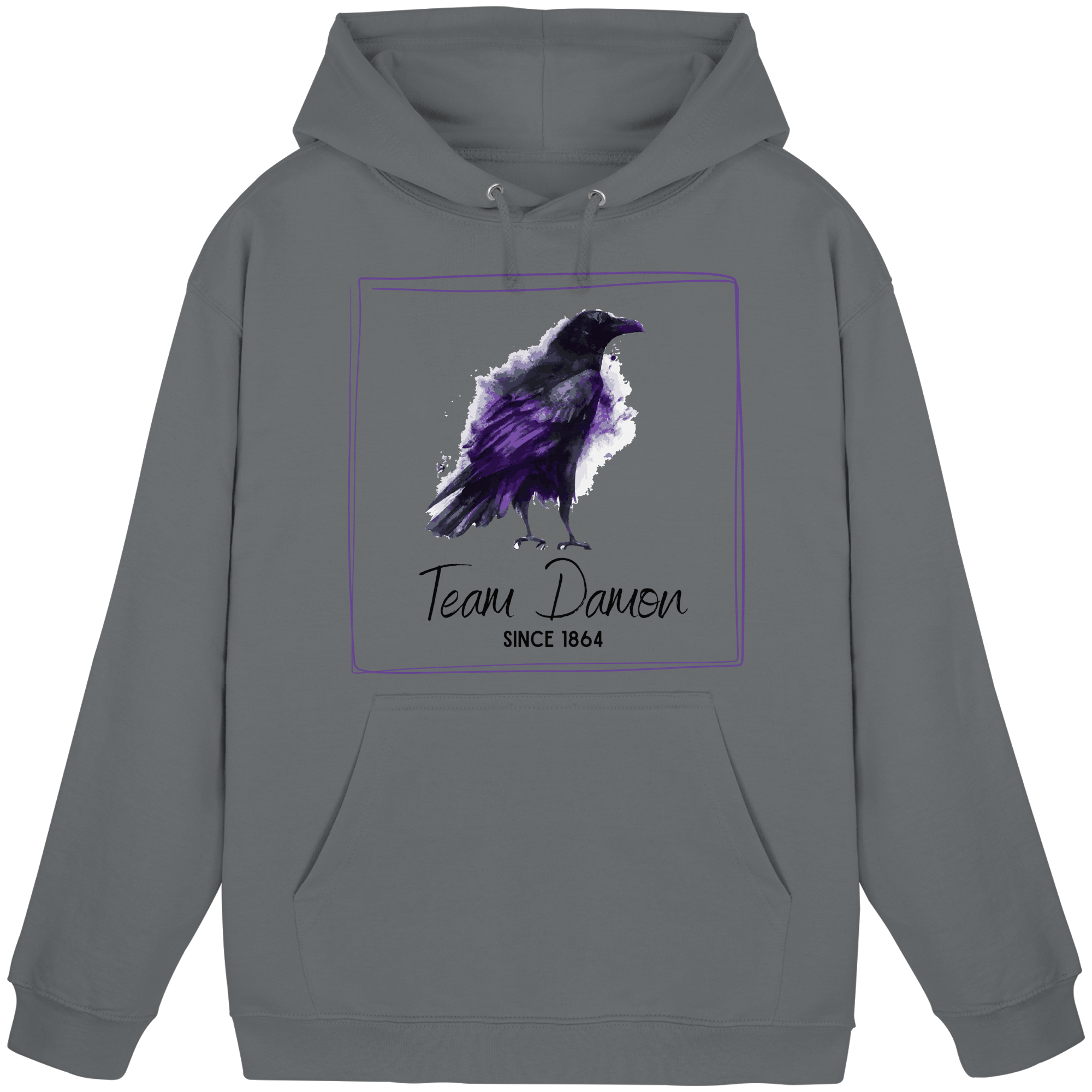 Schwarze Federn, dunkle Geheimnisse - Basic Unisex Hoodie