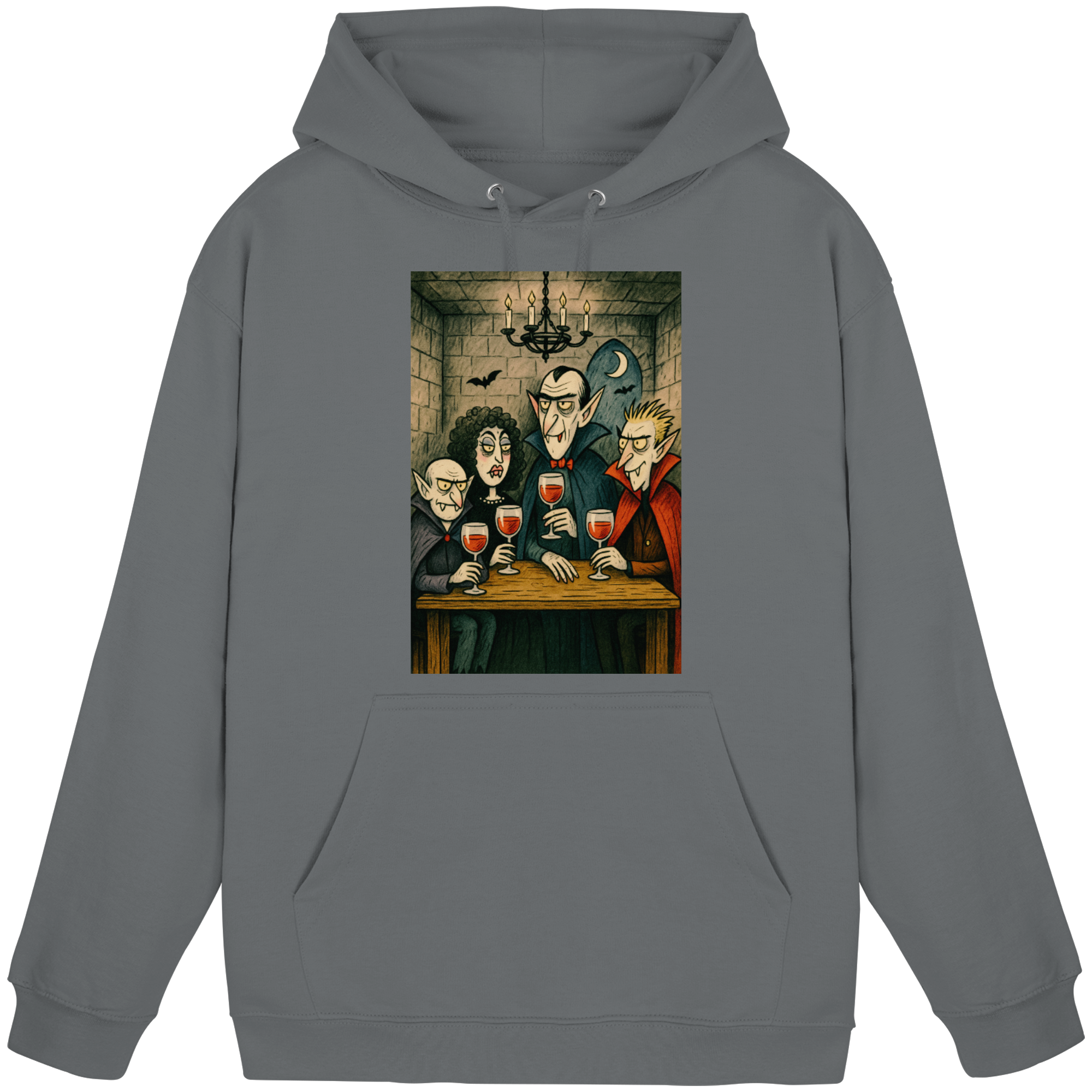 Vampires & Vino - Basic Unisex Hoodie