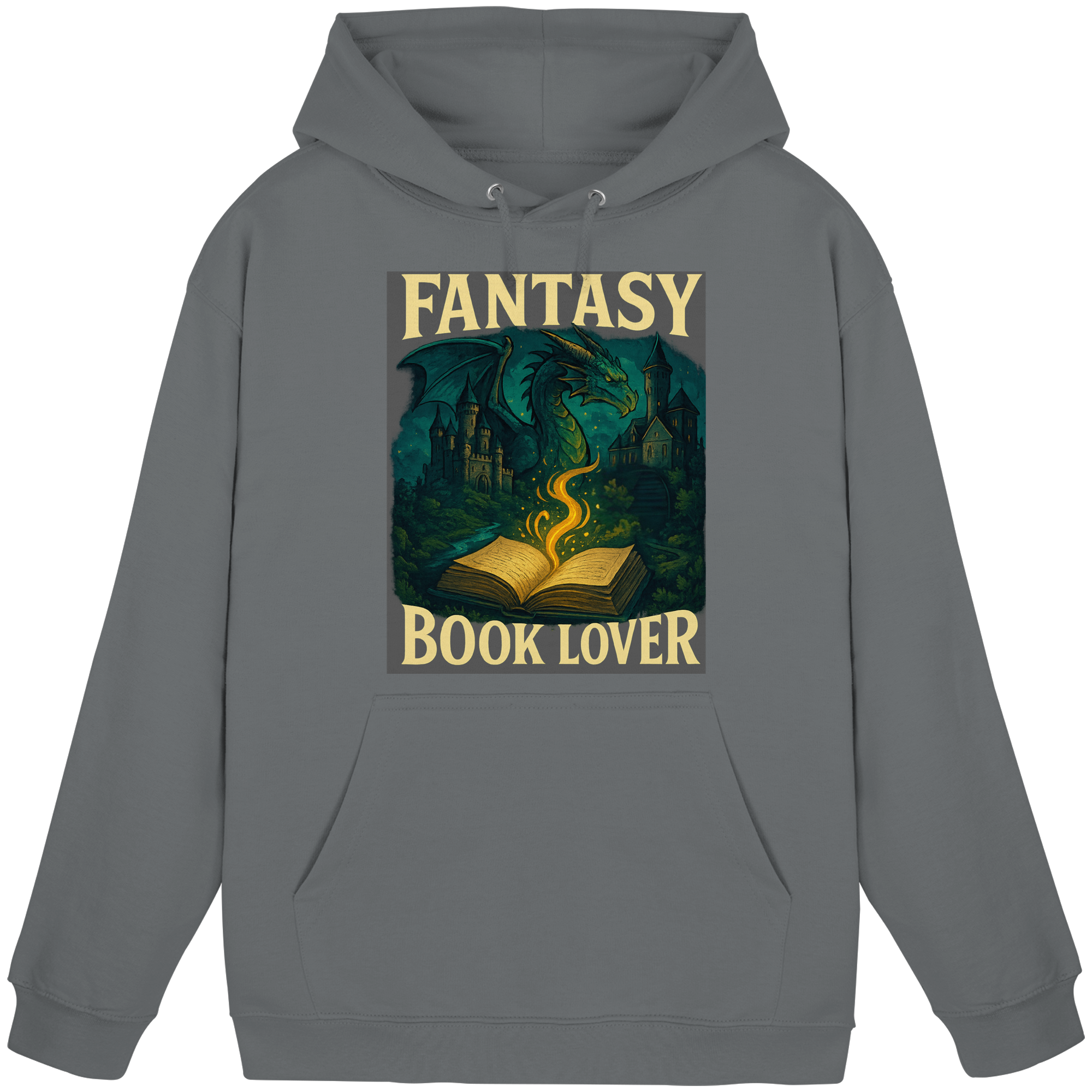 Fantasy Book Lover - Basic Unisex Hoodie
