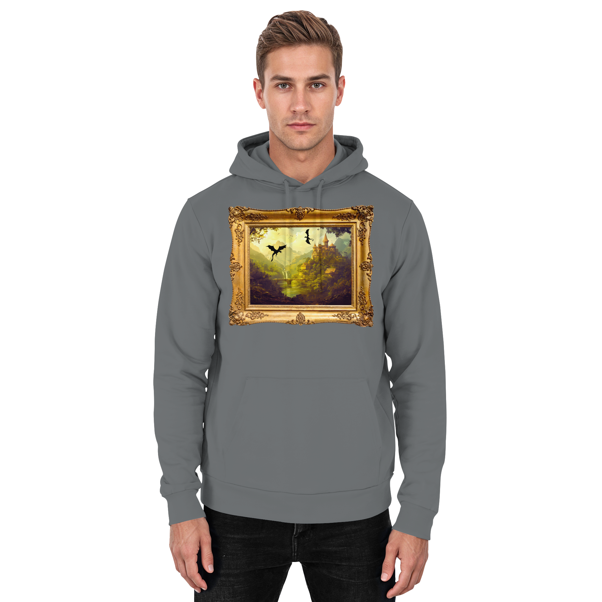 Jenseits des Rahmens - Basic Unisex Hoodie