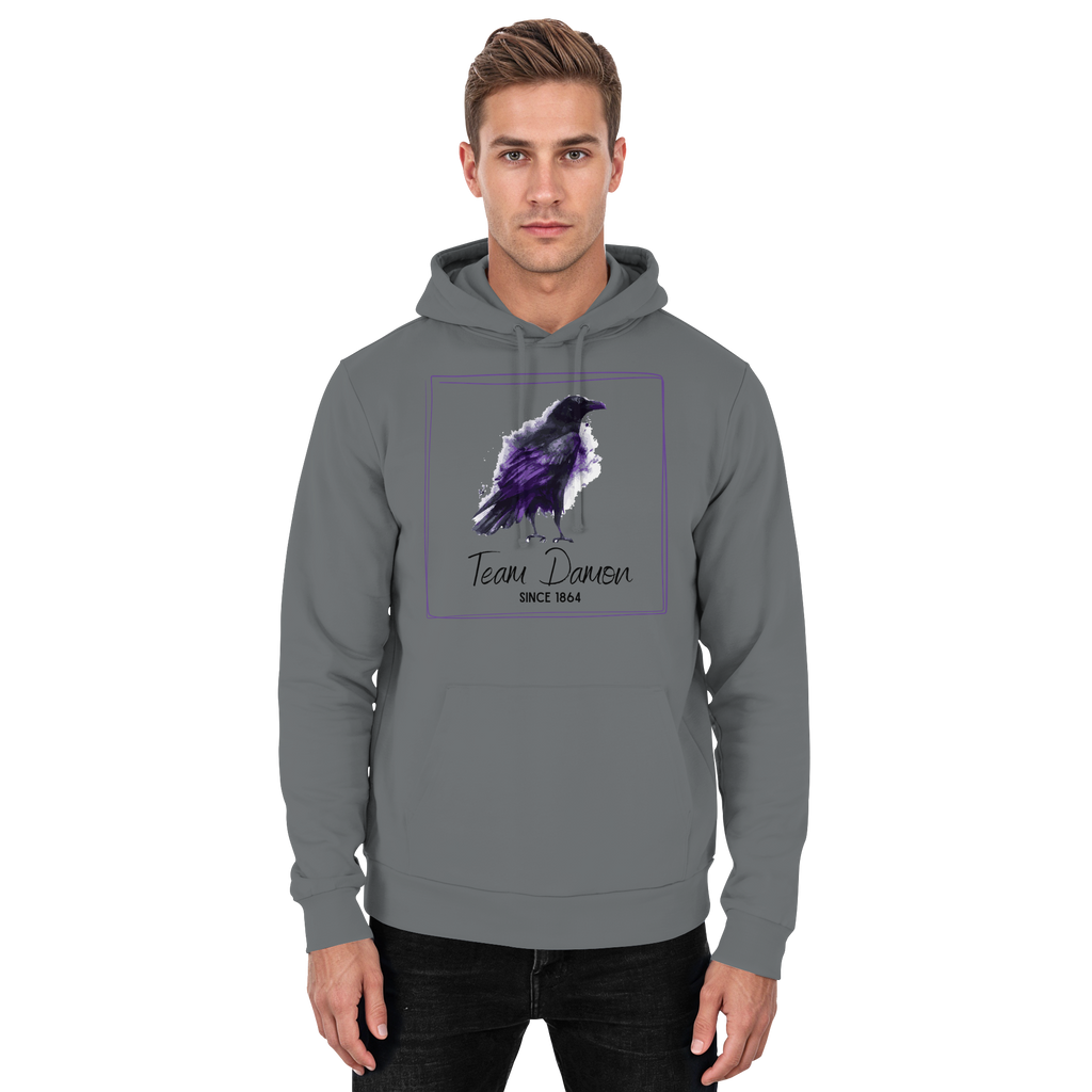 Schwarze Federn, dunkle Geheimnisse - Basic Unisex Hoodie
